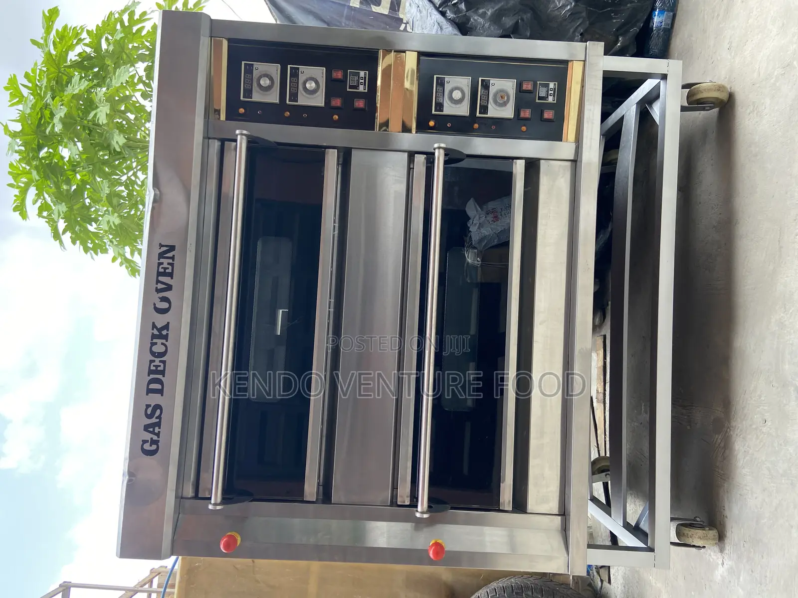 4trays Gas Oven 2deck