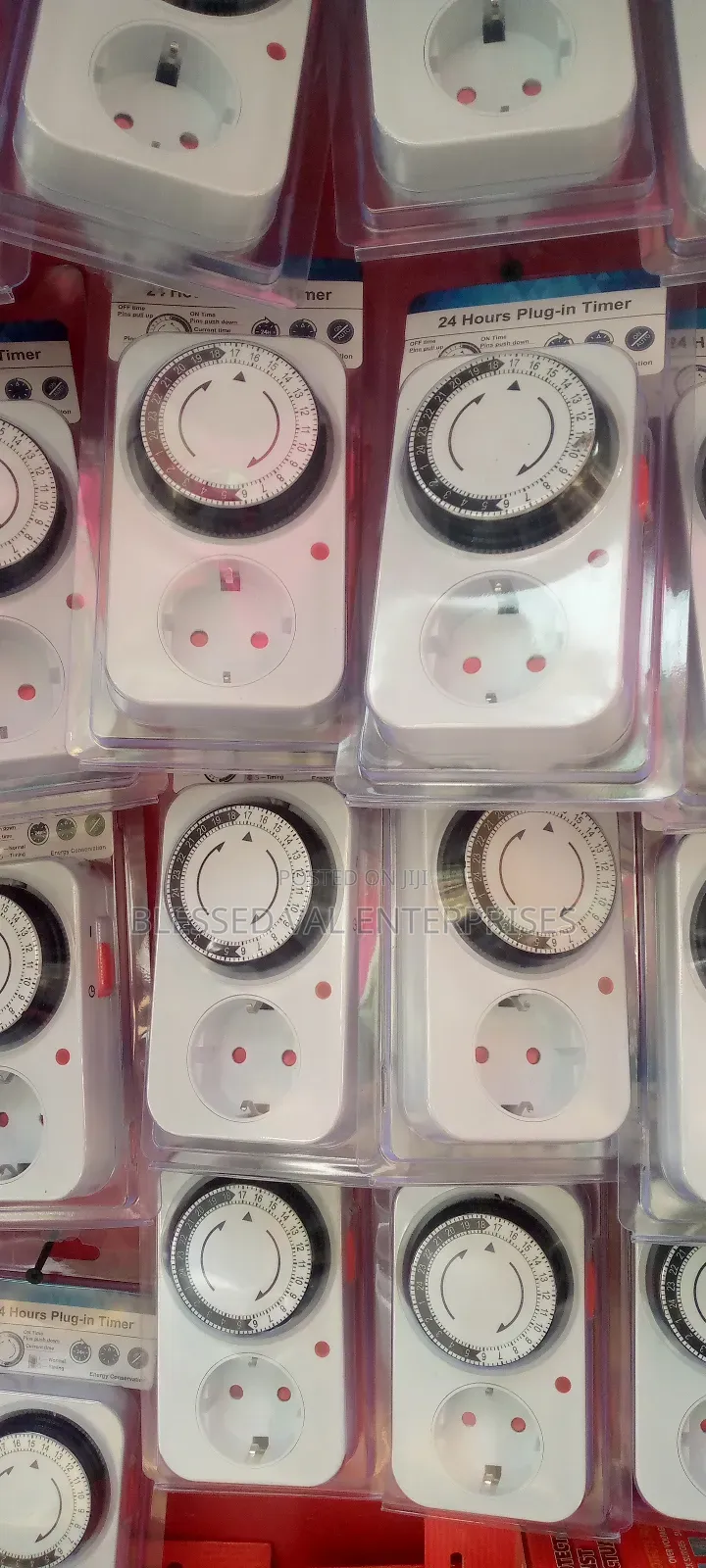 16 Amps 24 Hours Plug-in Timer 2 Pin Plug