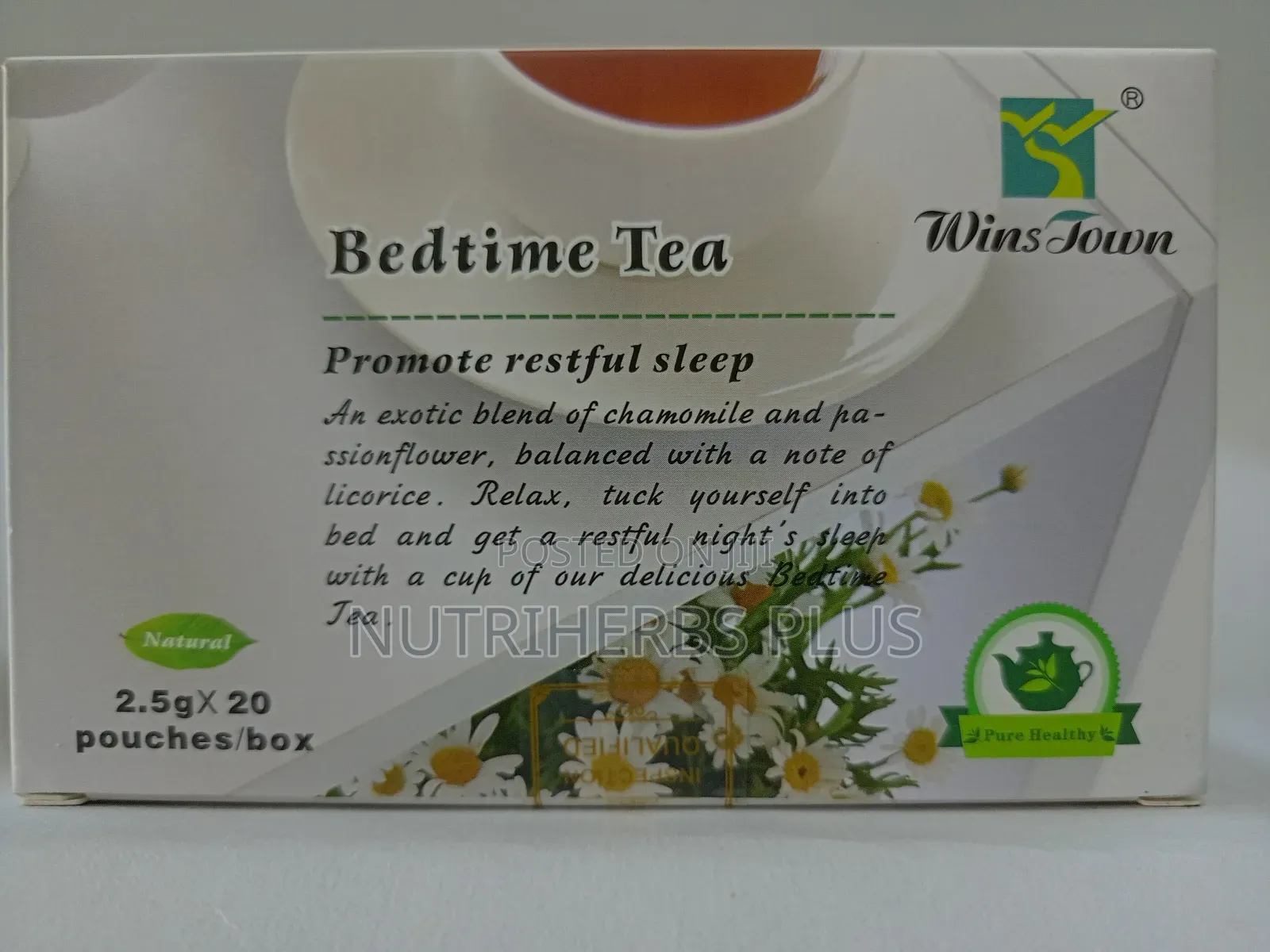 Winston Bedtime Tea: Promote Restful Sleep
