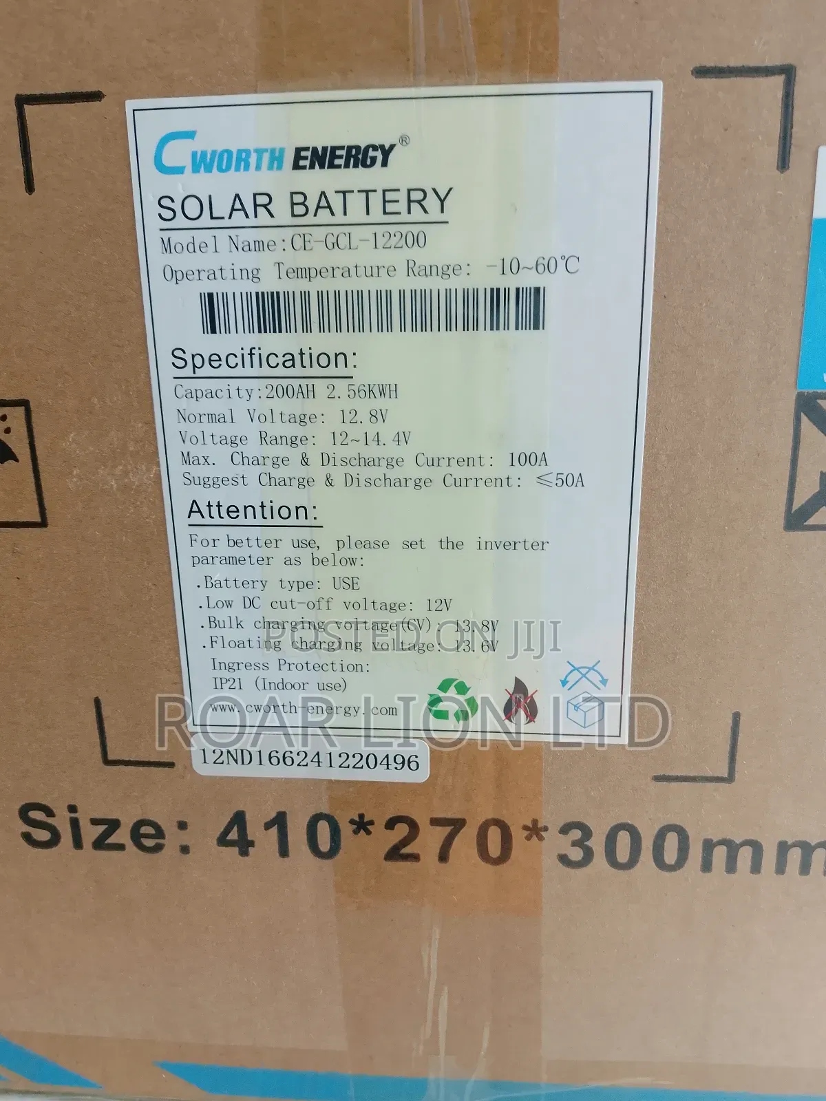 2.5kwh Lithium Battery