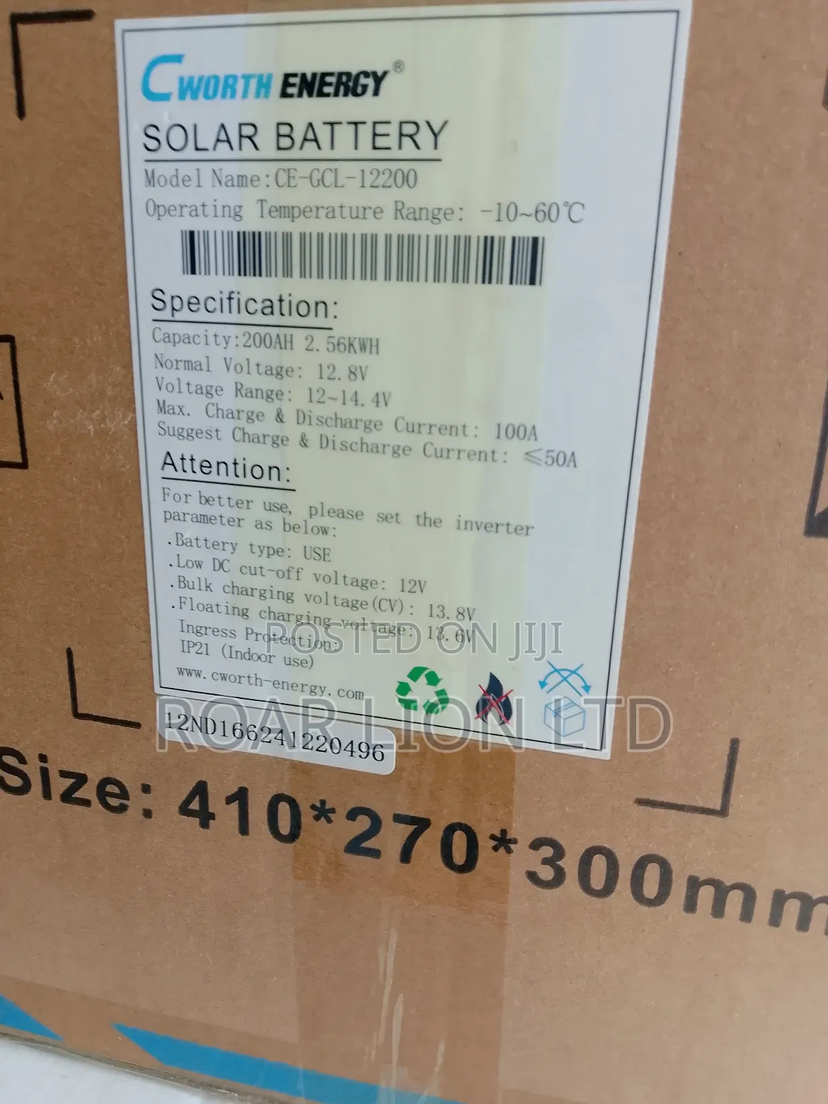 2.5kwh Lithium Battery