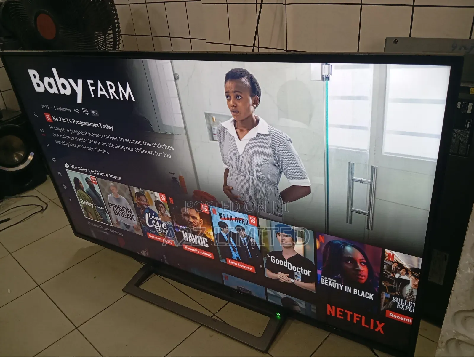 55inch Smart Tv /Free Netflix Prme Video Inbuilt Decoder