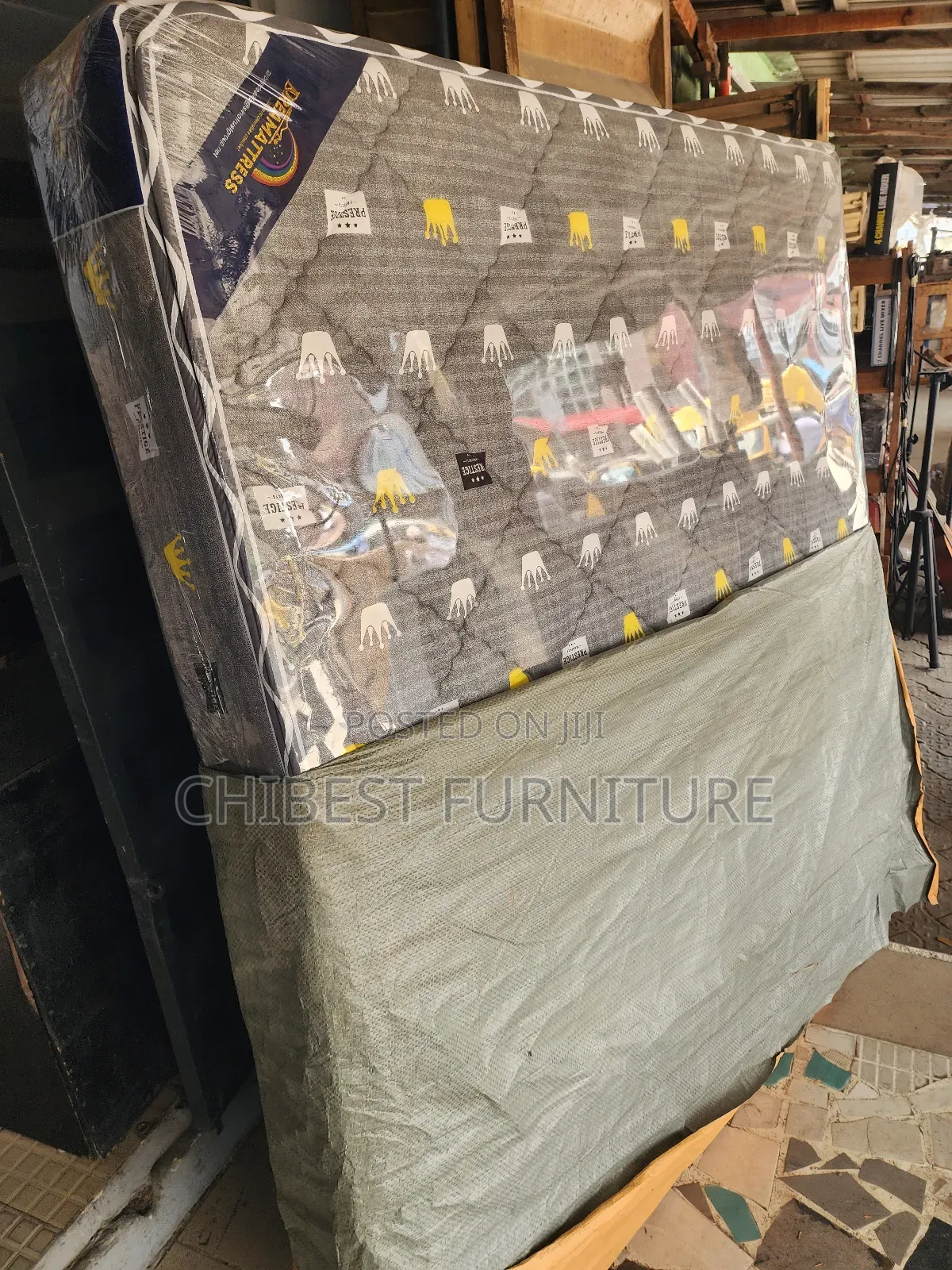 Six by Six Padded Orthopedic Spring Mattress