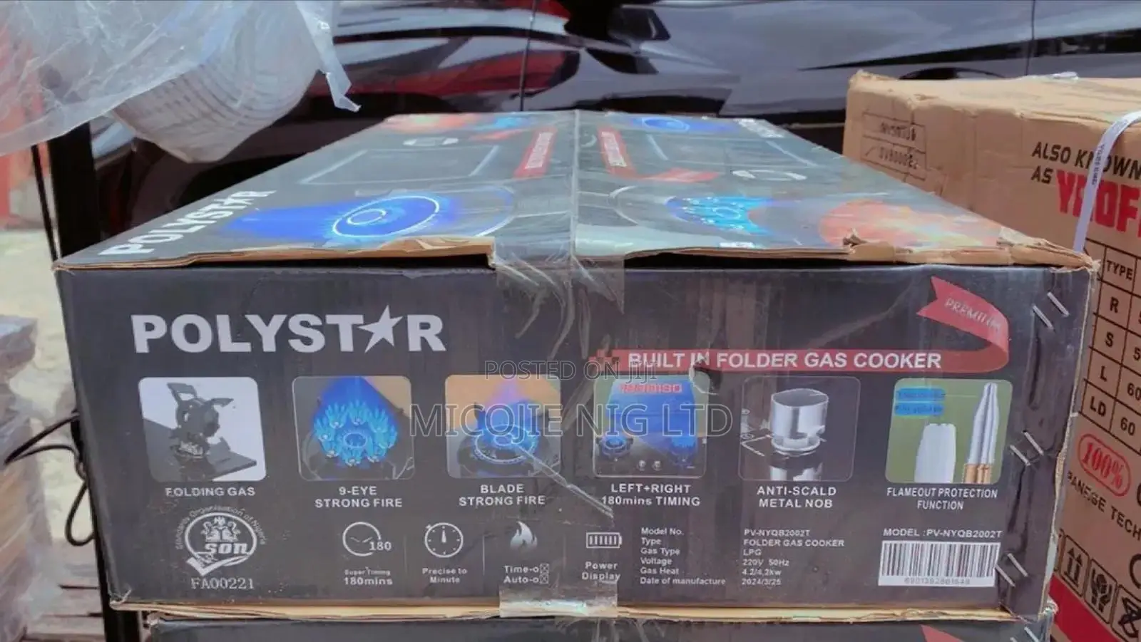 Polystar Built-in Folder Gas