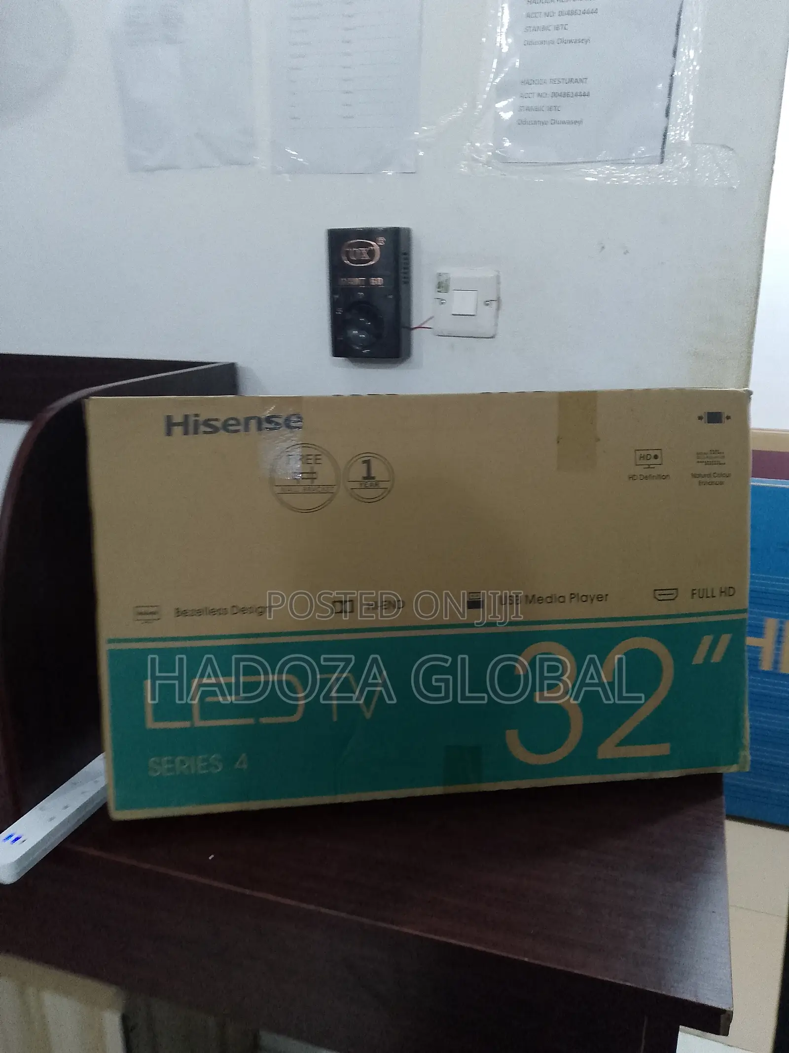 Hisense 32-inch Led Tv With Remote – Plug & Play