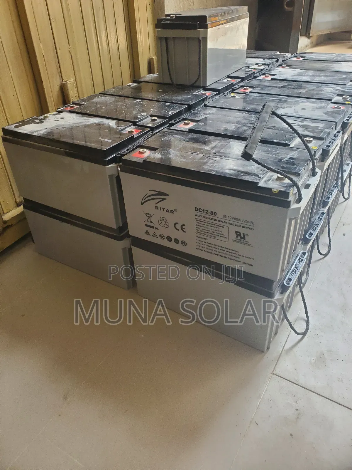 100ah 12v Ritar Dry Cell Battery