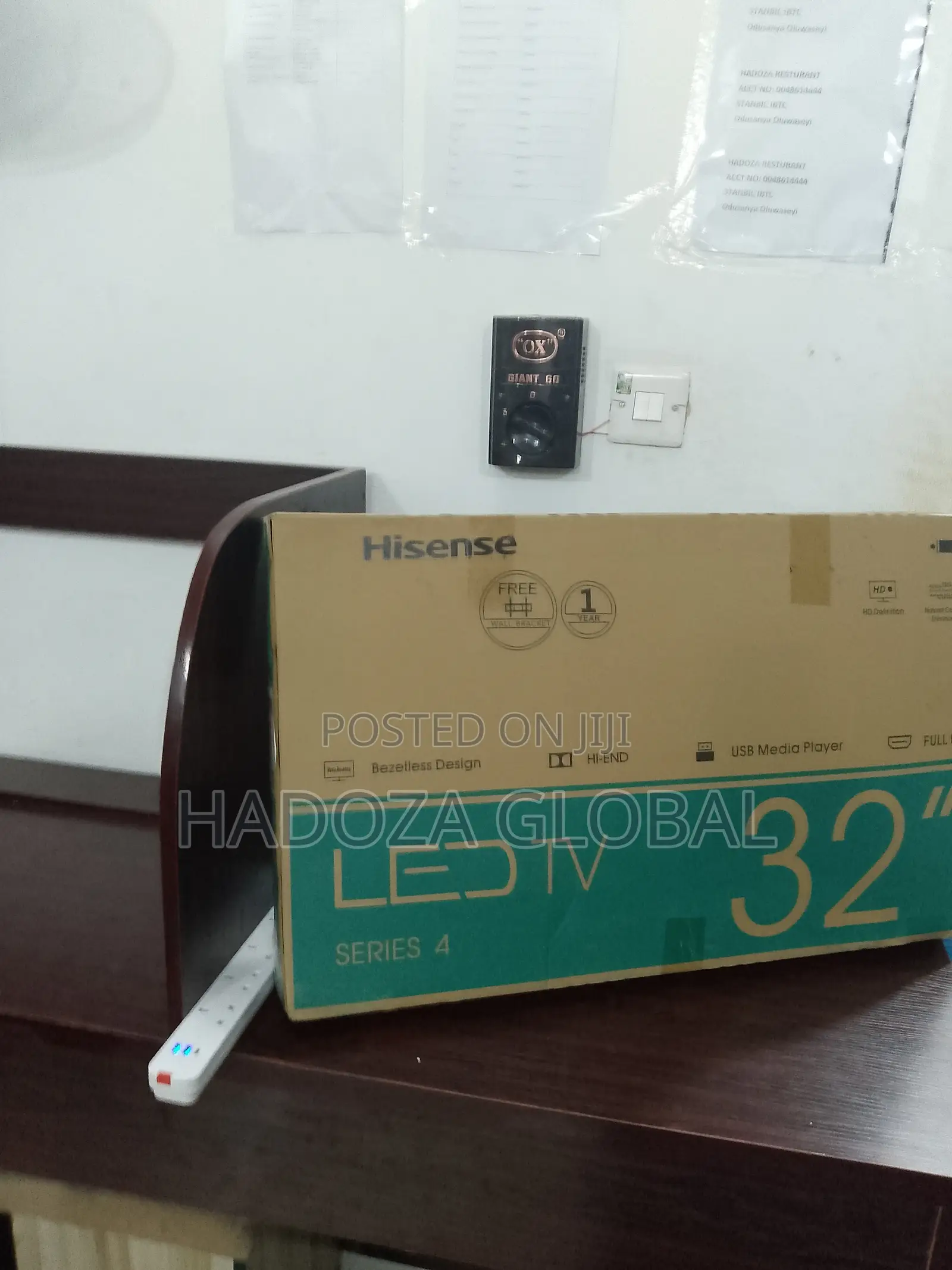 Hisense 32-inch Digital Tv With Local & Satellite Support