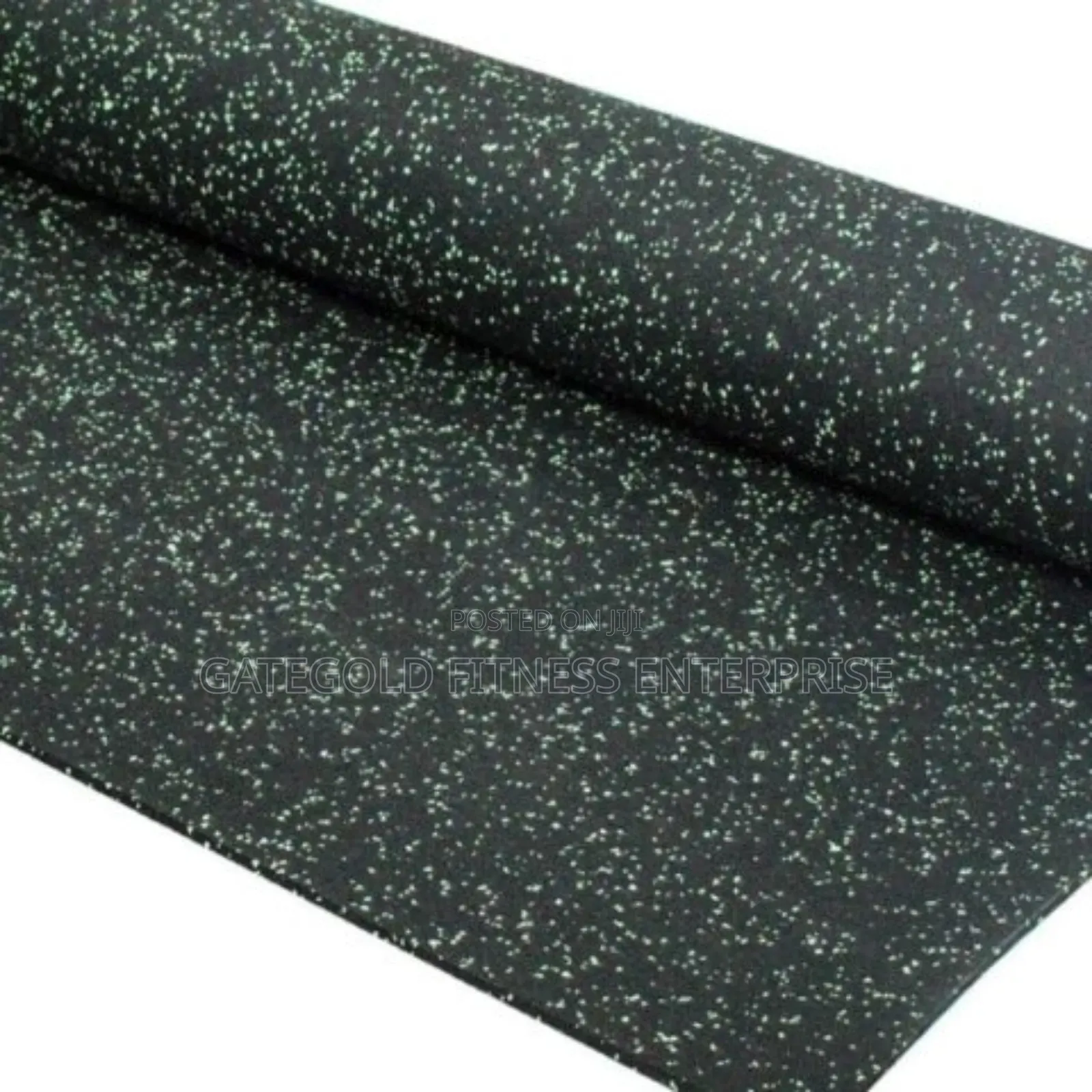 Rubber Roll 6mm Green Dots Sj-B08g-10