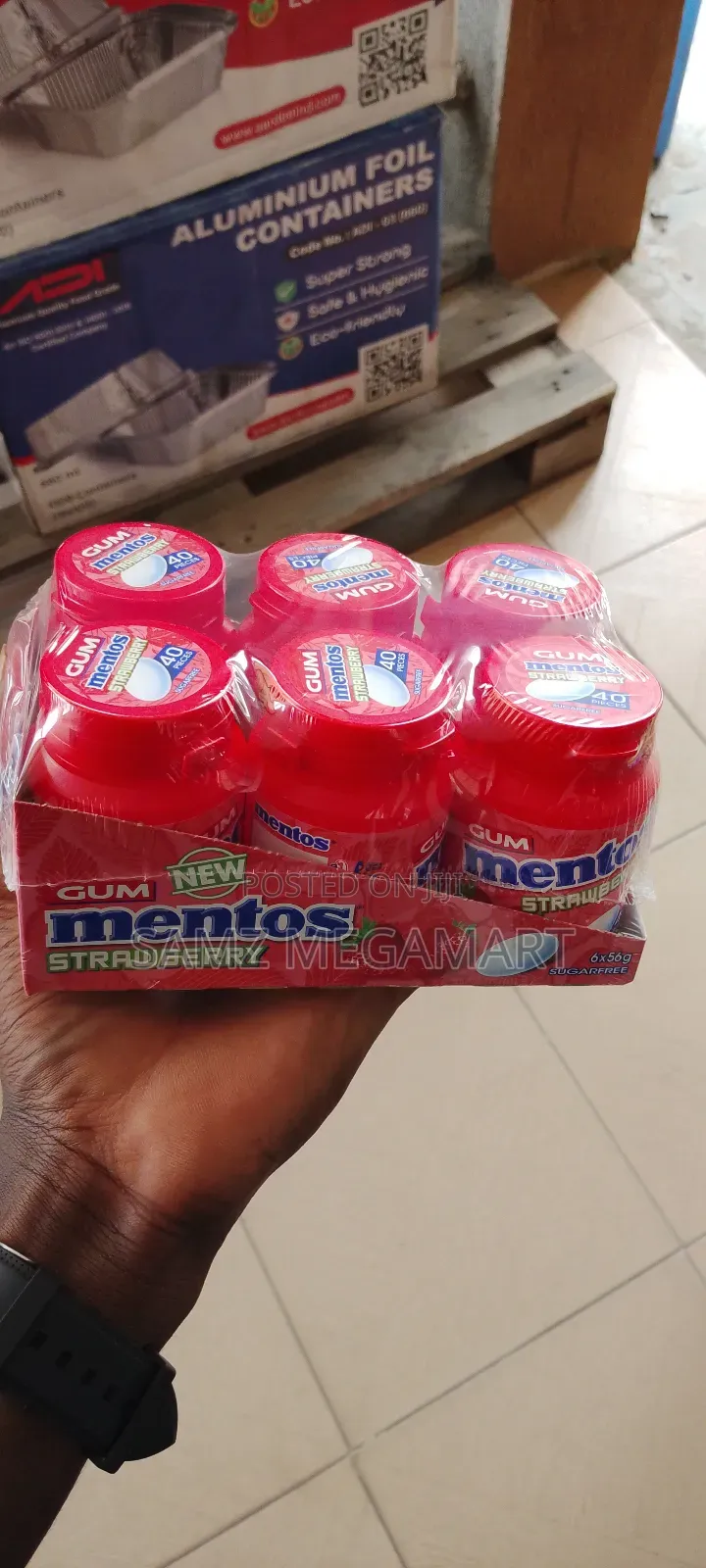 Mentos Chewing Gum 4x(6x56g)