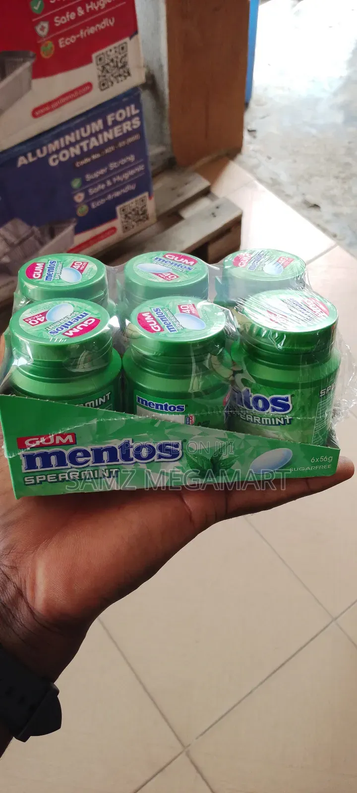 Mentos Chewing Gum 4x(6x56g)