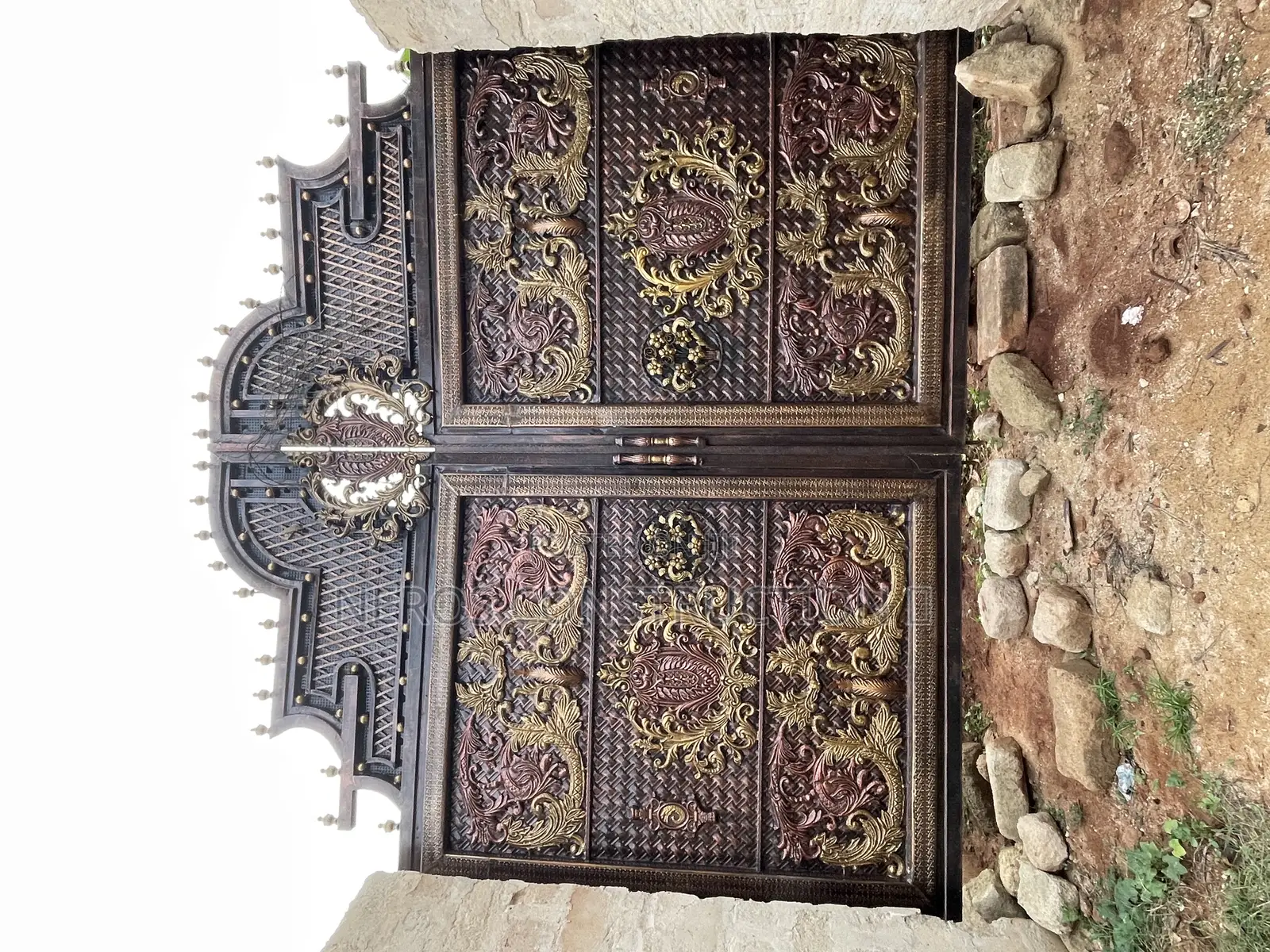 Wrought Iron Royal Modern Gate