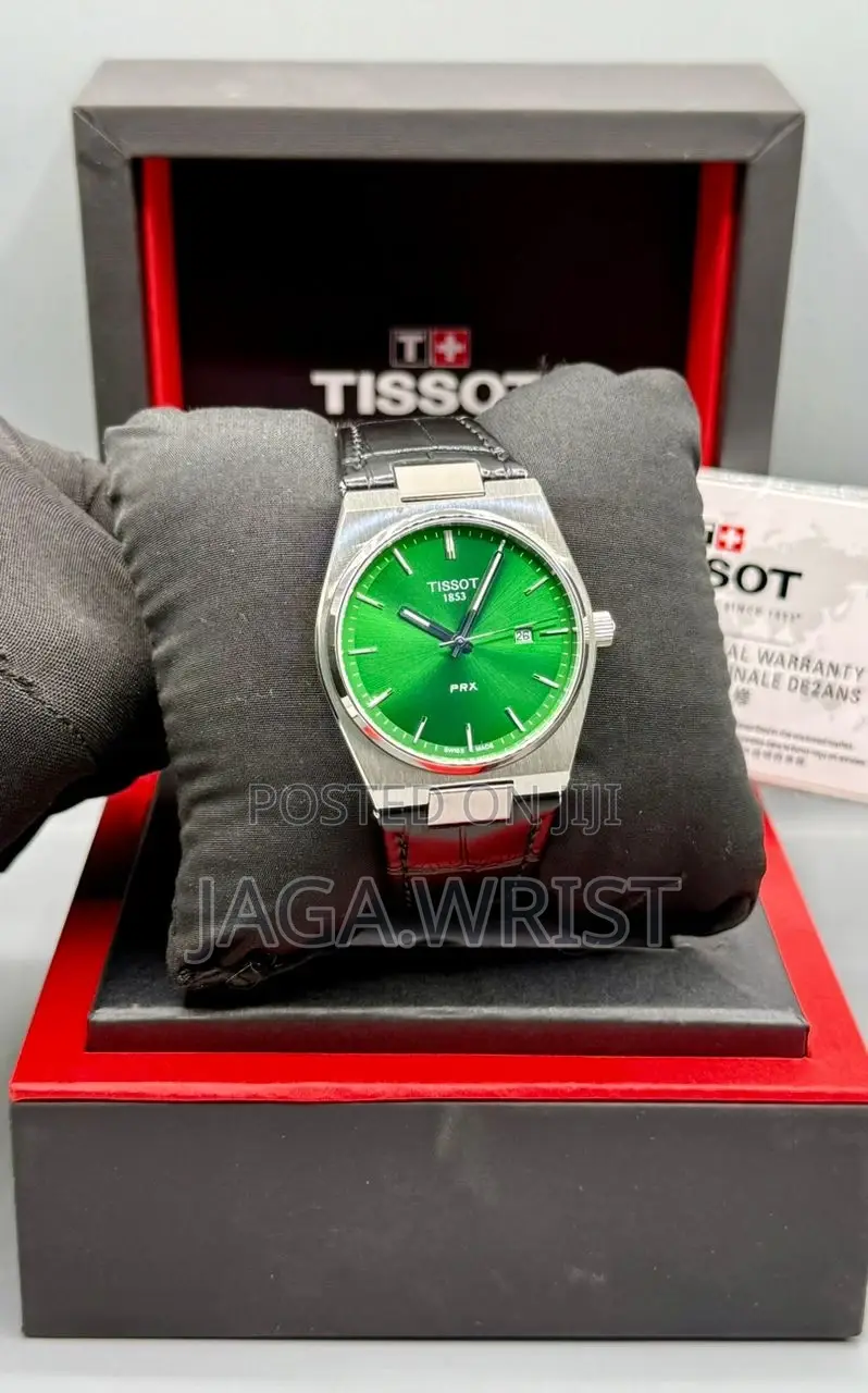 Tissot Leather Watch for Men