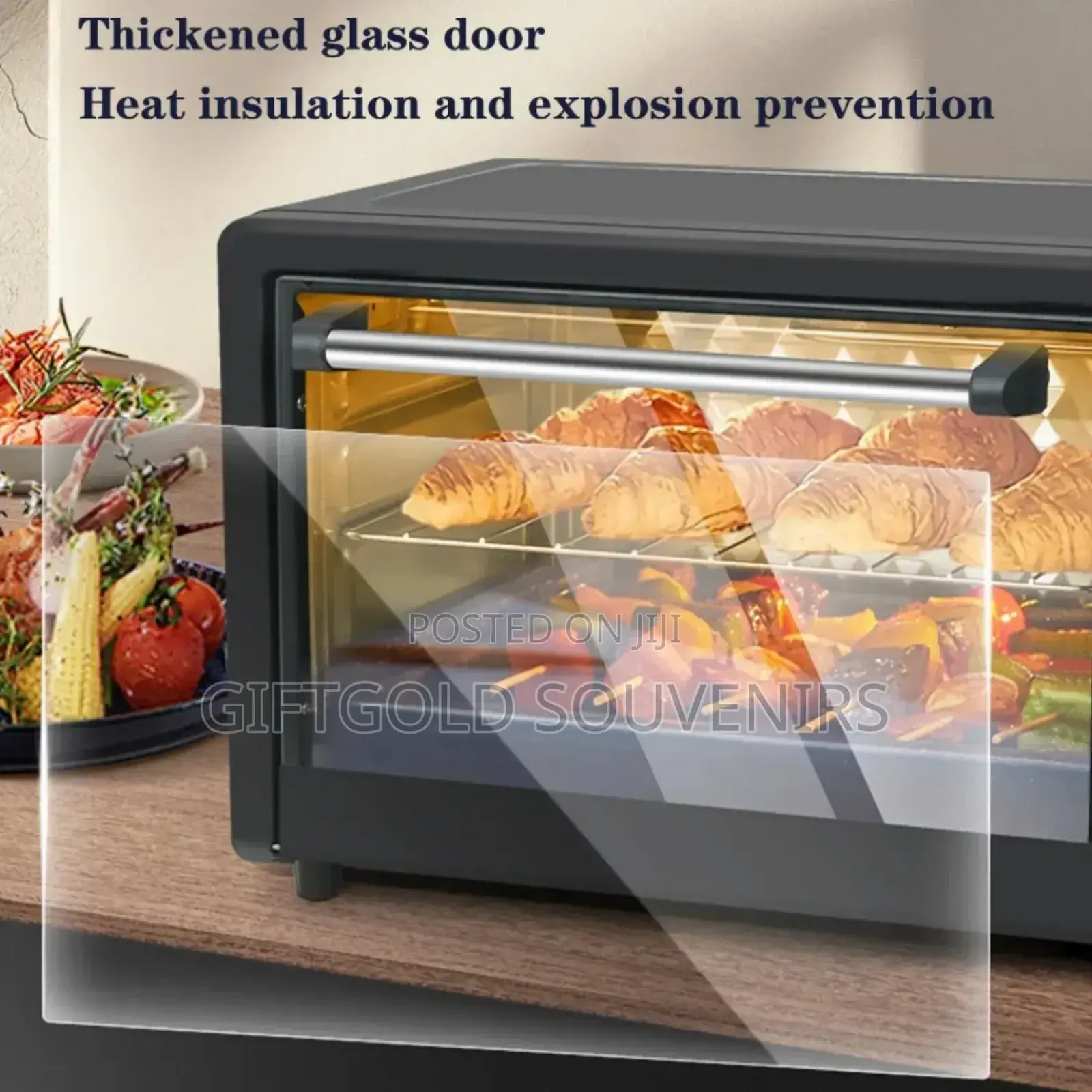 45l Silver Crest Convection, Rotisserie Grill Oven