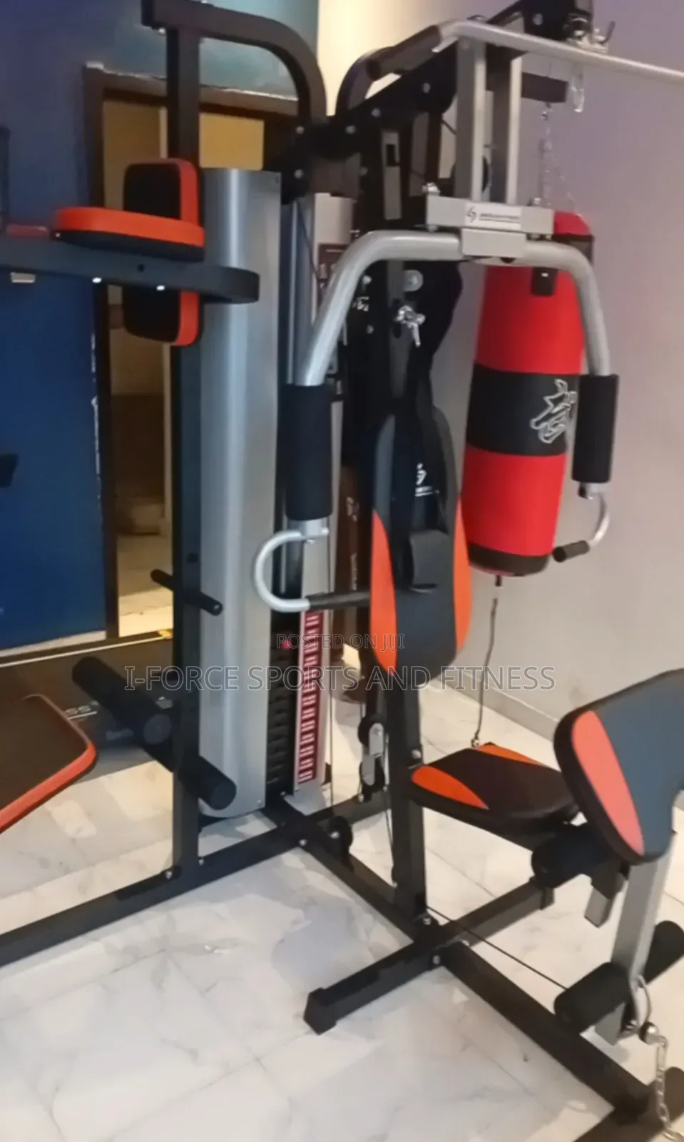 3 Station Multi Purpose Home Gym