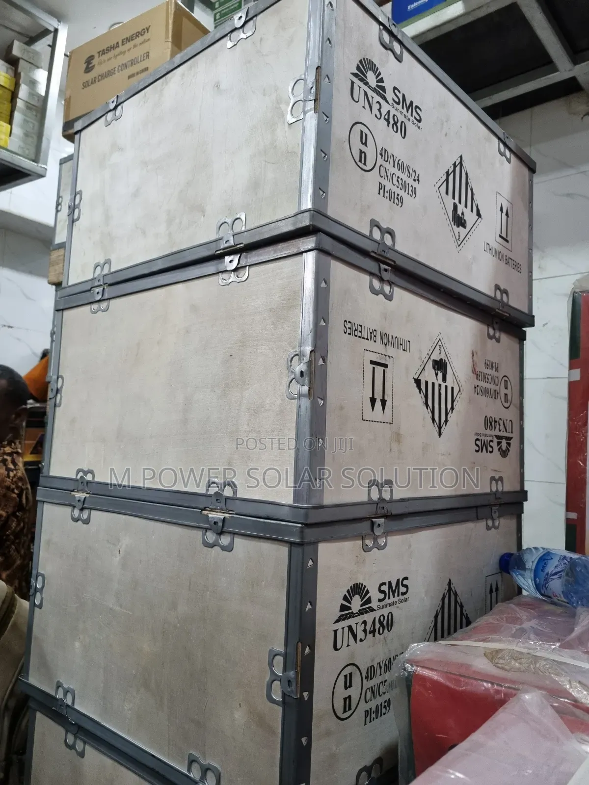 5kwh 25.6v 200ah Sms Solar Lithium Battery