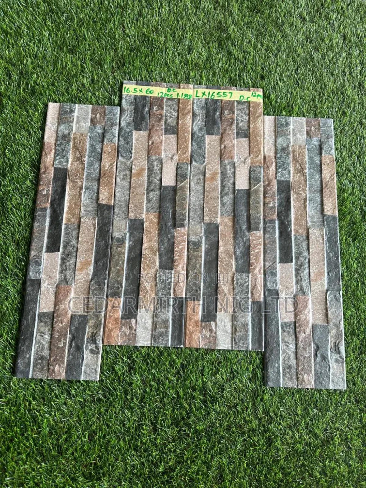 Wall Tile Stone Face ( 05/25 Designs )