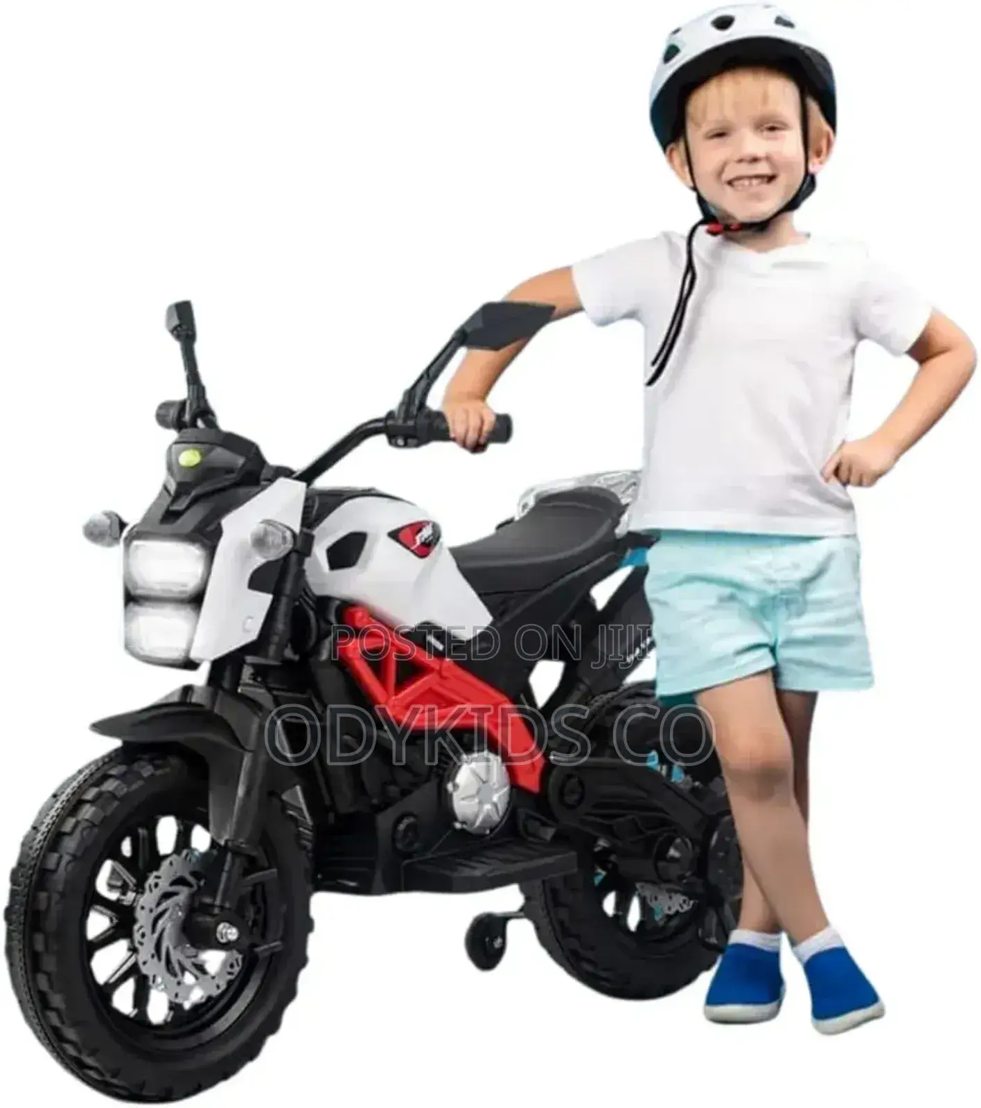 Rechargeable Electric Ride-on Bike for Kids 3-7years