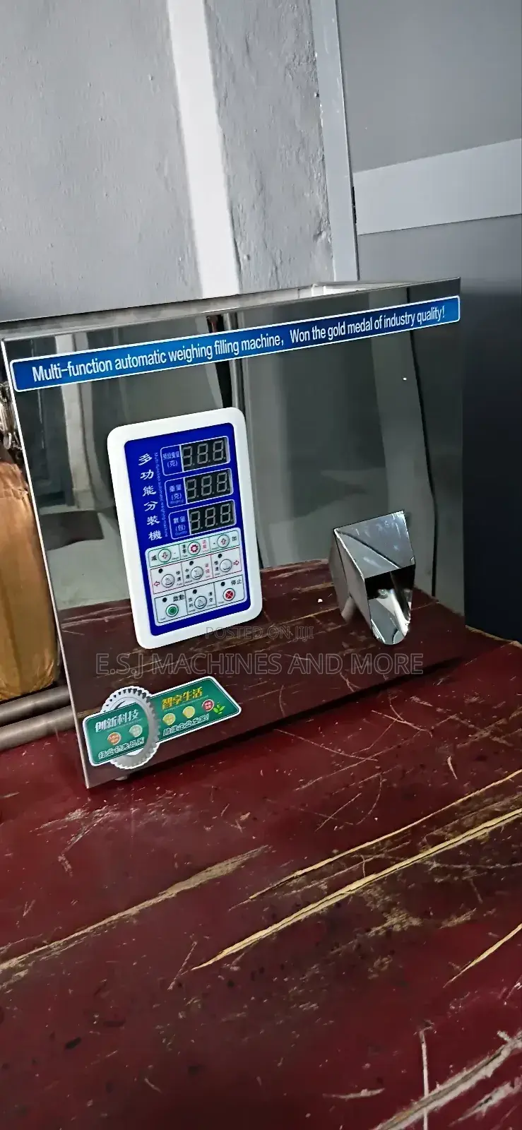 Weighing and Filling Machine Weighing and Filling Machine