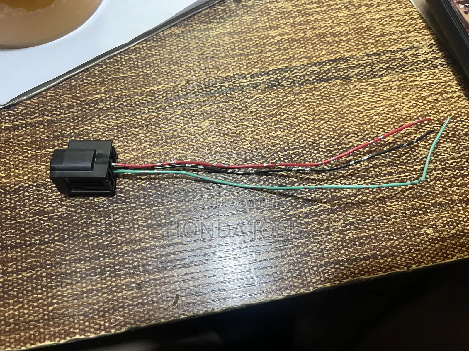 Battery Circuit Sensor With Socket 2014/2017 Honda Accord