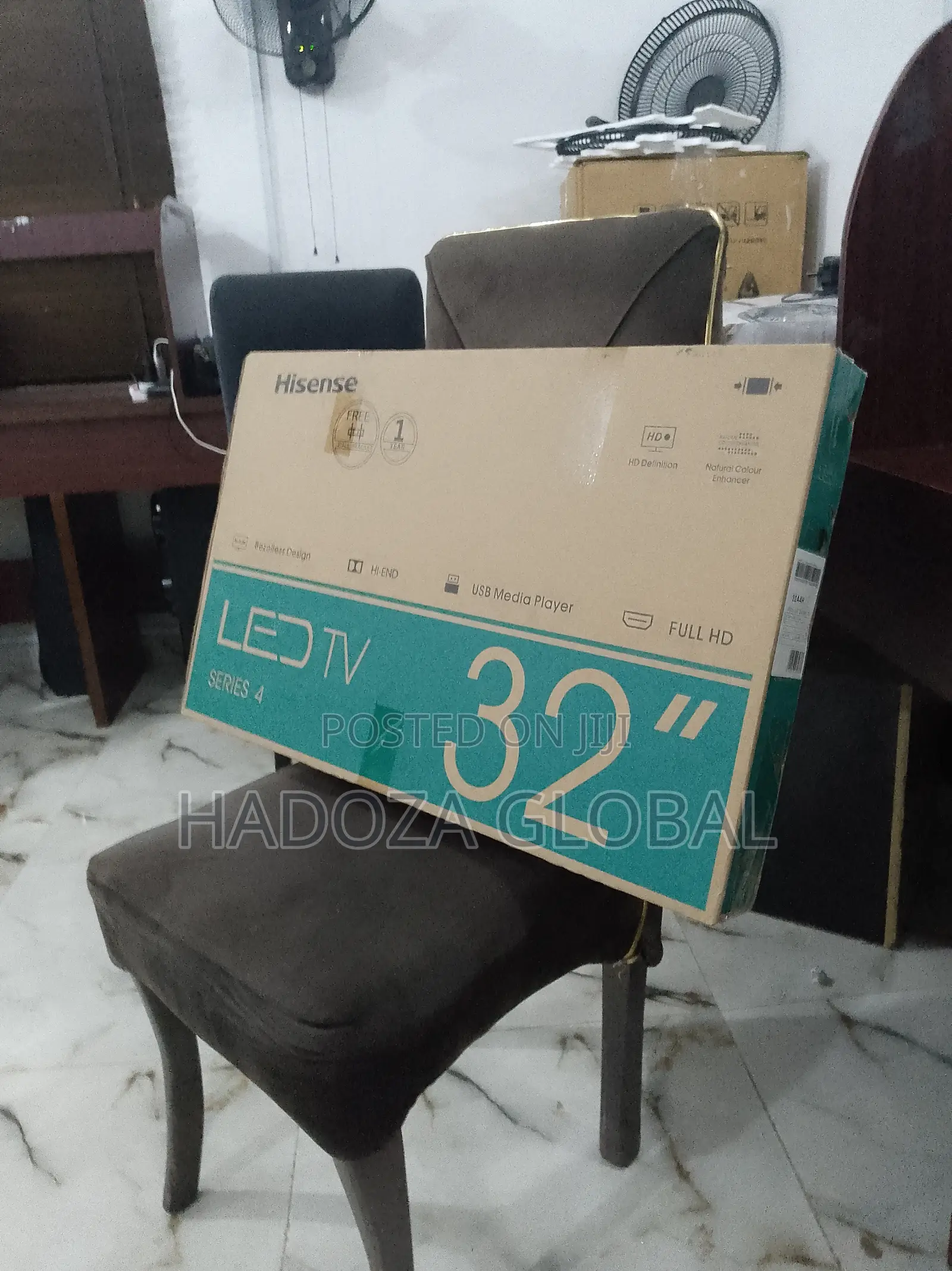 Hisense 32-inch Led Tv With Remote – Plug & Play