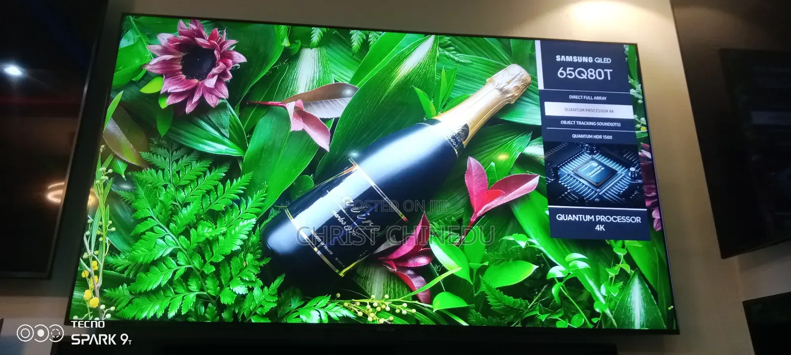 Samsung 65inches Qled80t Slim