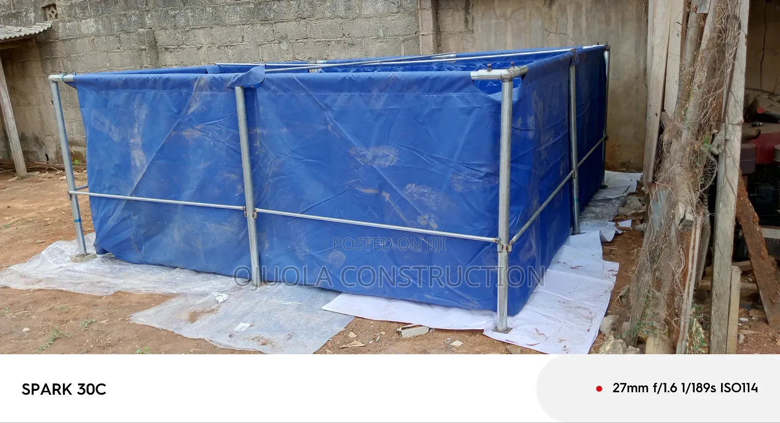 Fish Pond Tarpaulins (10x10x4ft)