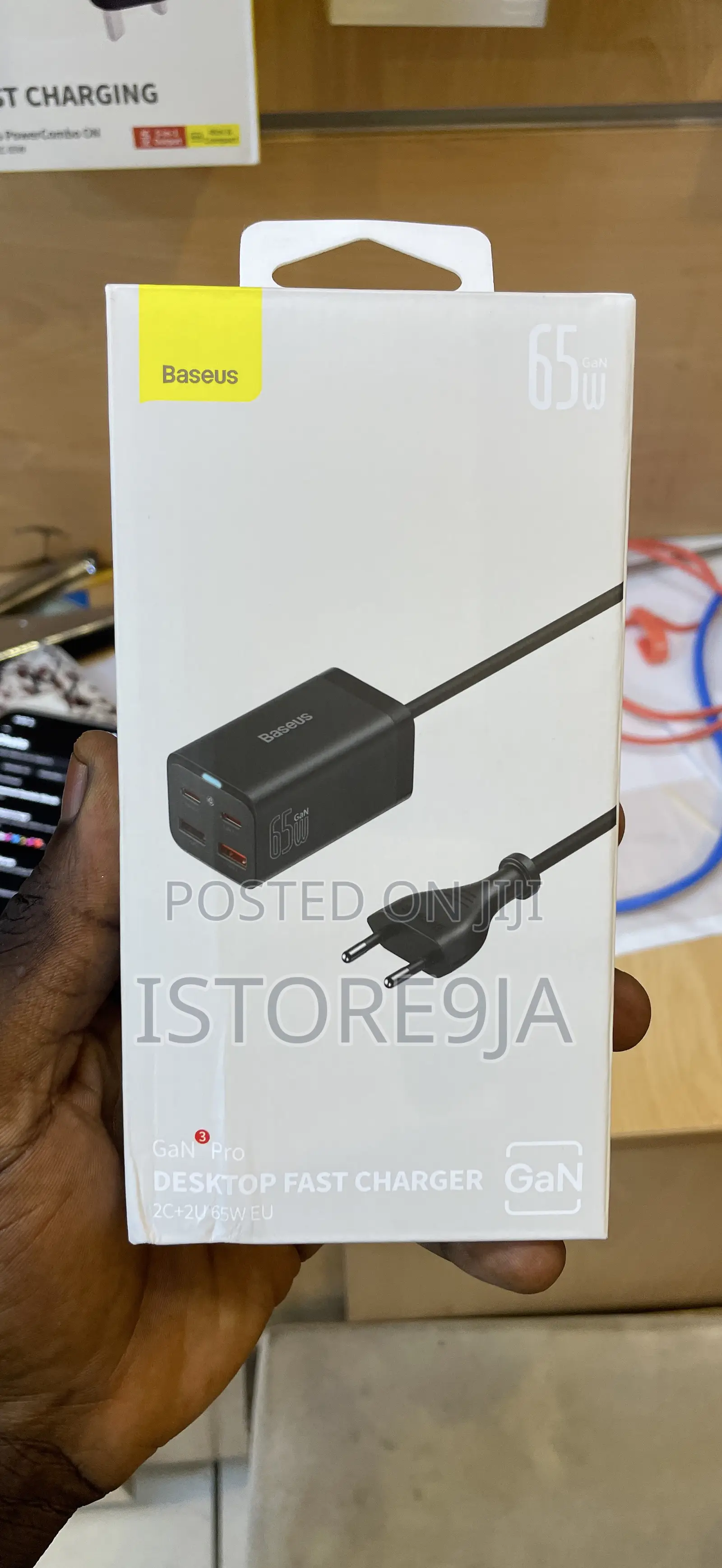 Baseus Gan Pro 3 Fast Charger