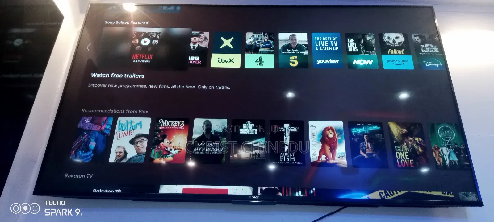 Used 65inches Sony Android Uhd