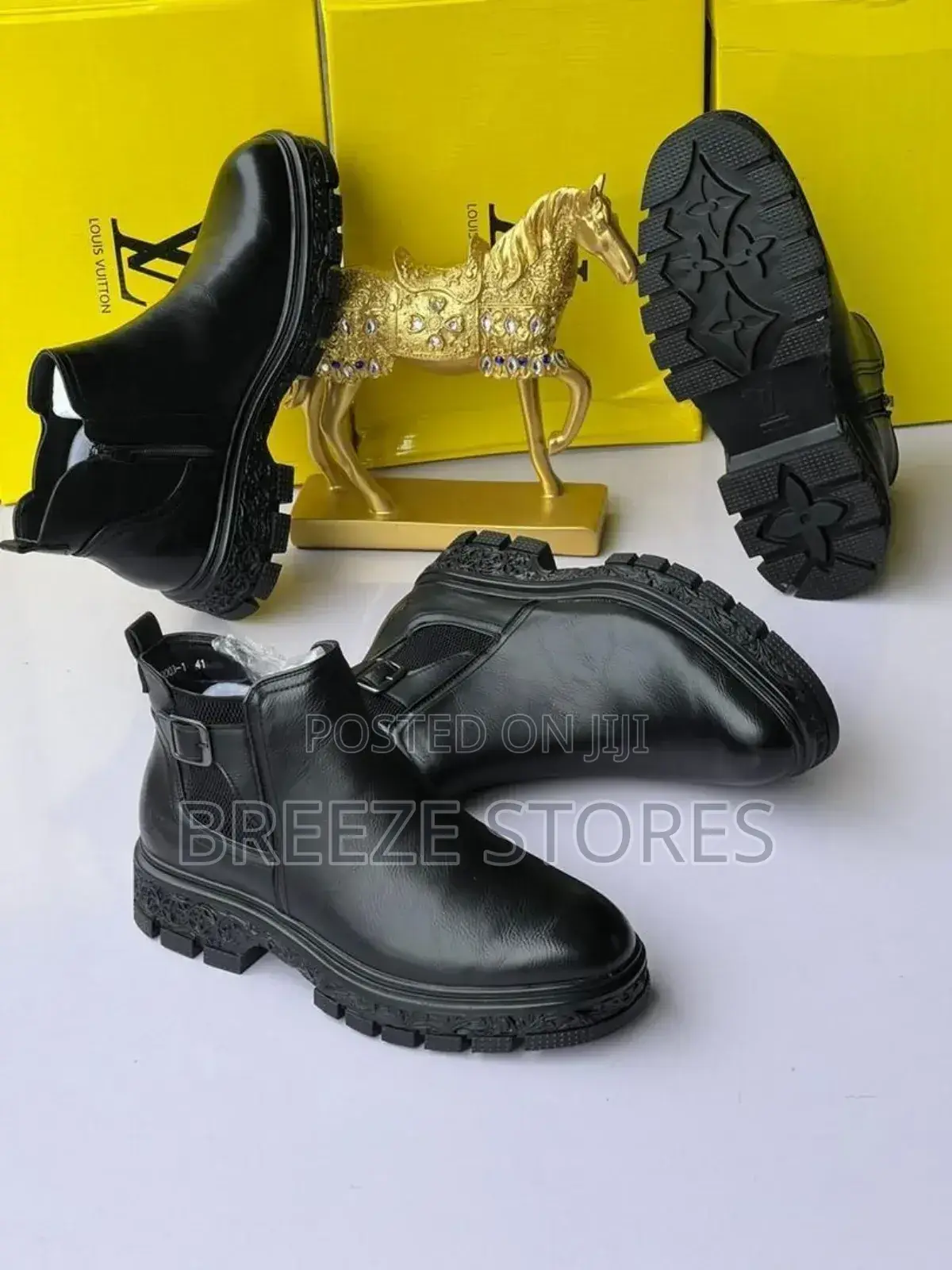 Original Louis Vuitton Strong Chelsea Boots