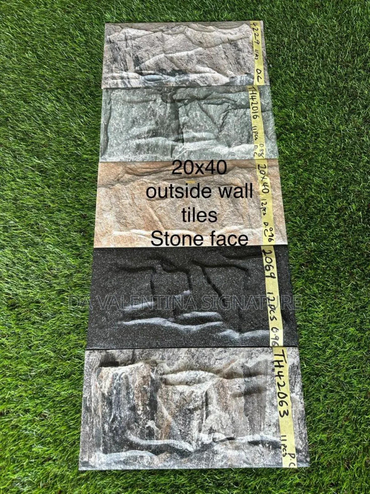 20*40 Outside Wall Stoned Face Tiles