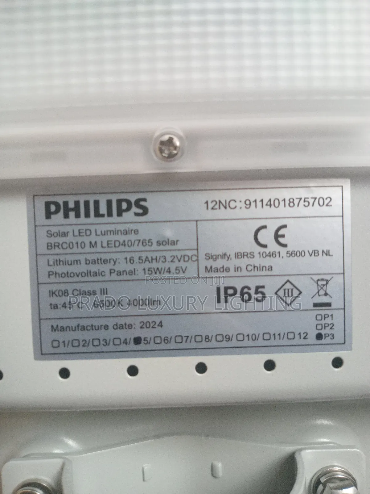 All in One Solar Steel Light Philips 400w