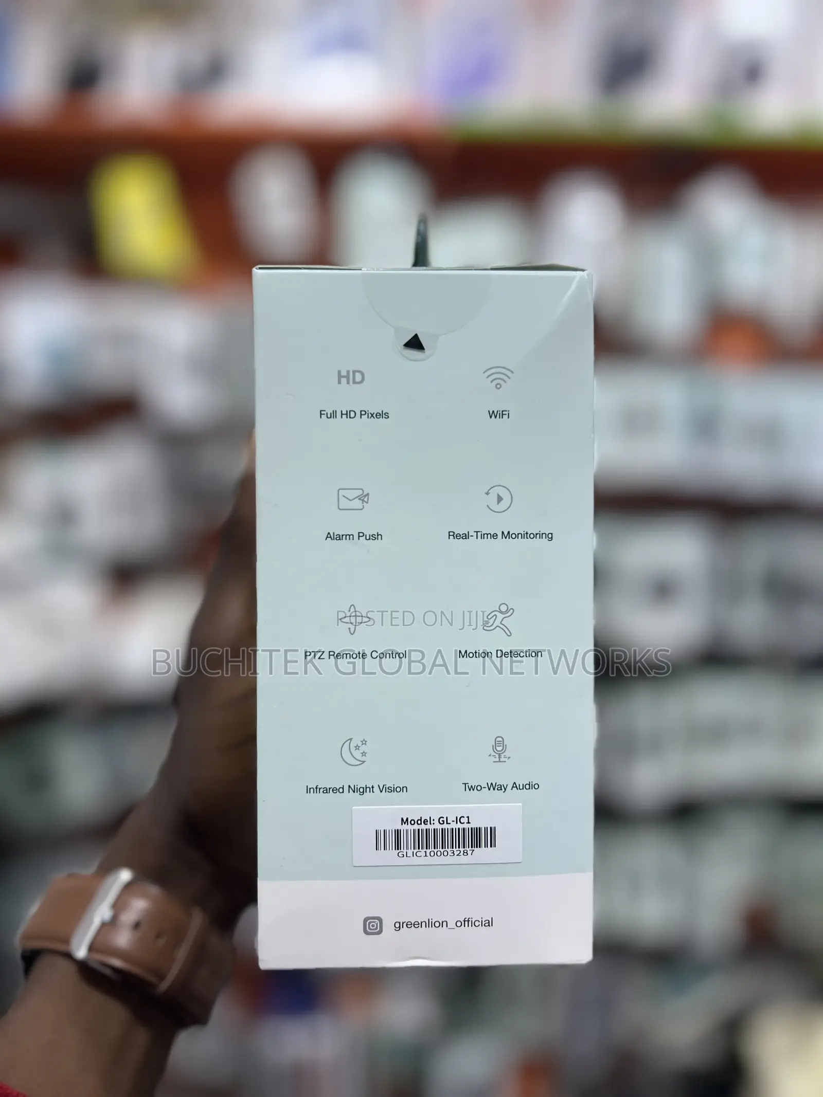 Green Lion Smart Home Camera White