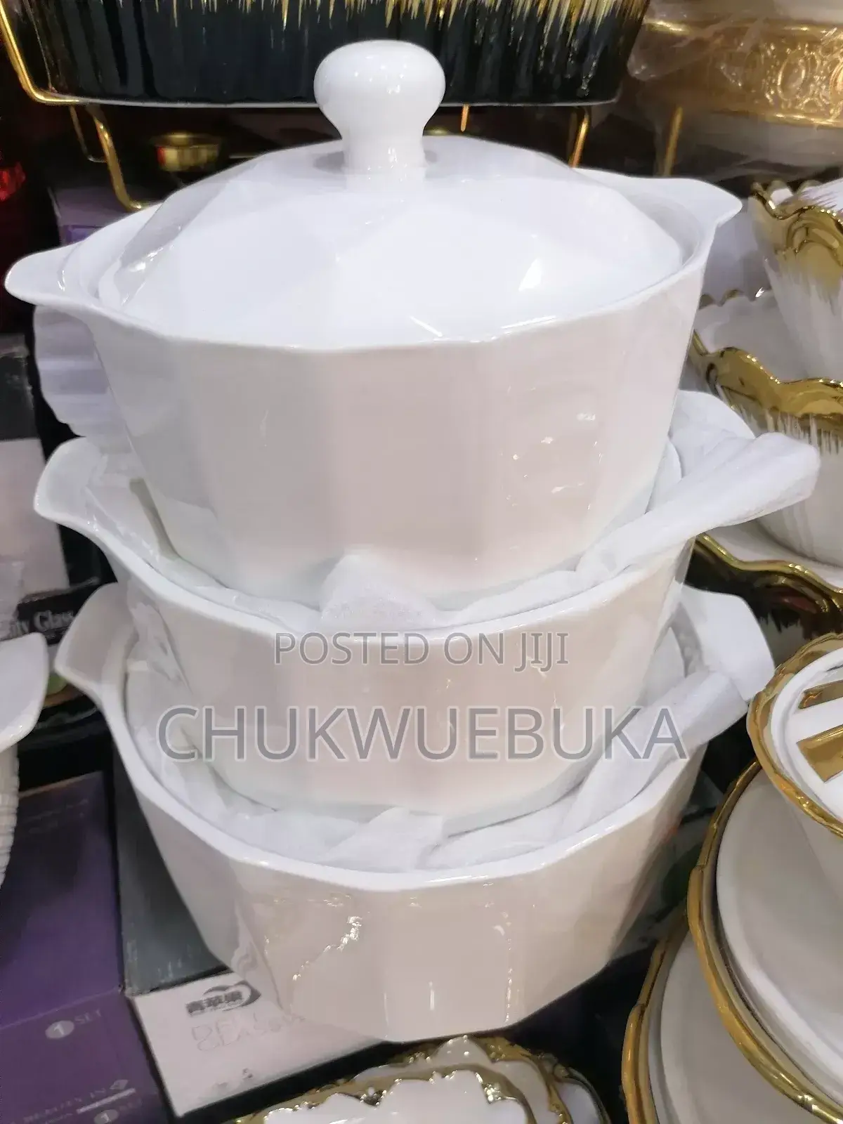 3 Set of Breakable Plates