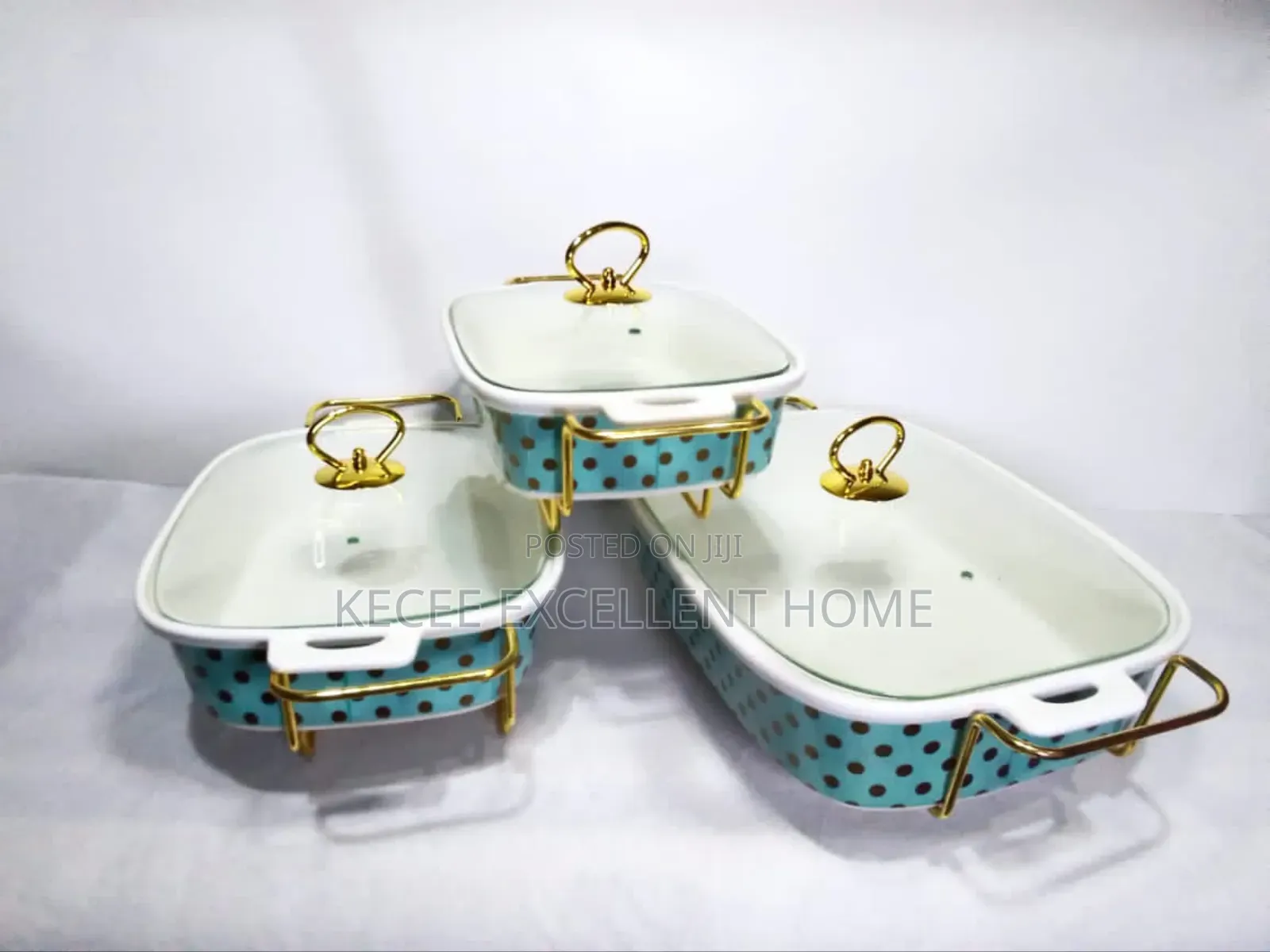 Luxury Food Warmer 3 Set