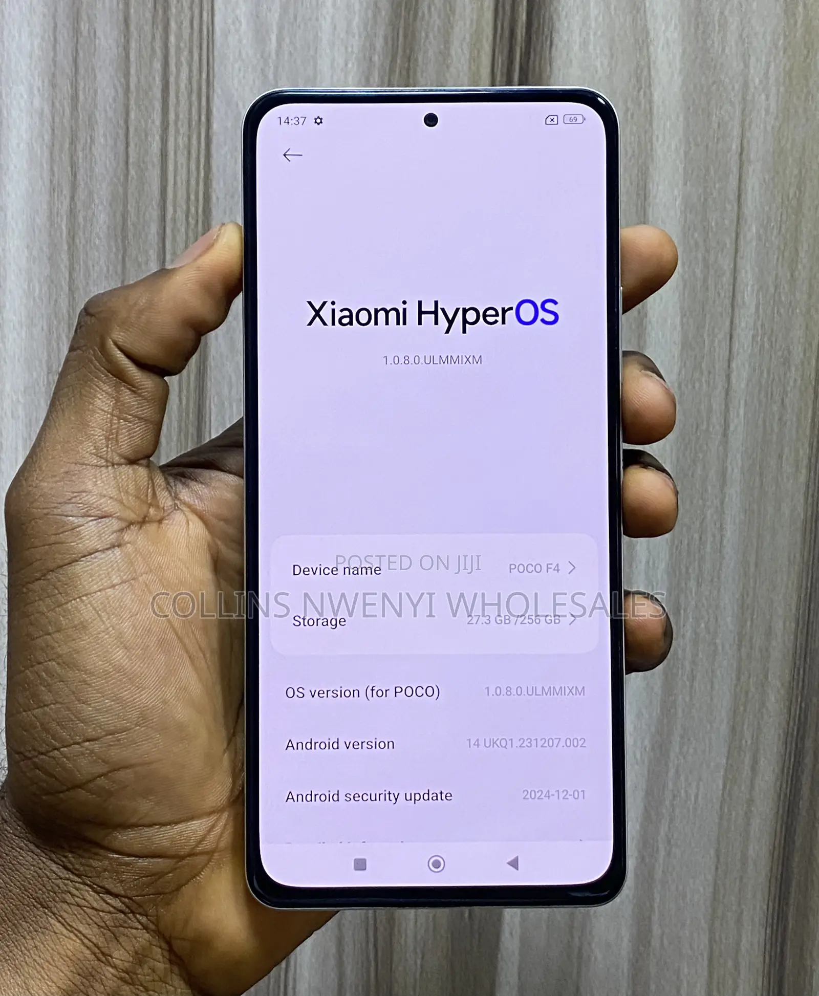 Xiaomi Poco F4 256 GB Gray