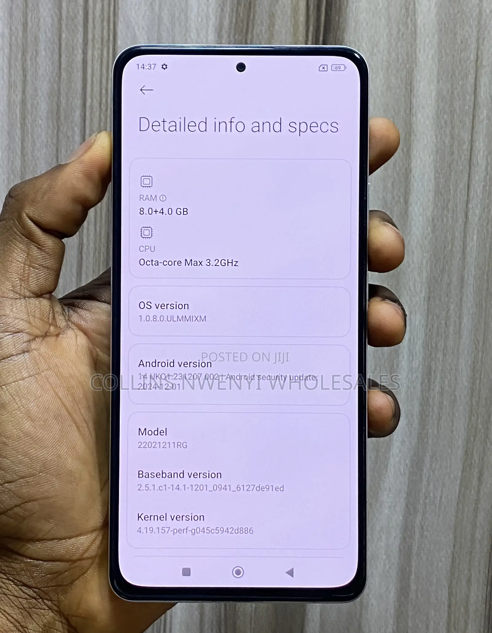 Xiaomi Poco F4 256 GB Gray