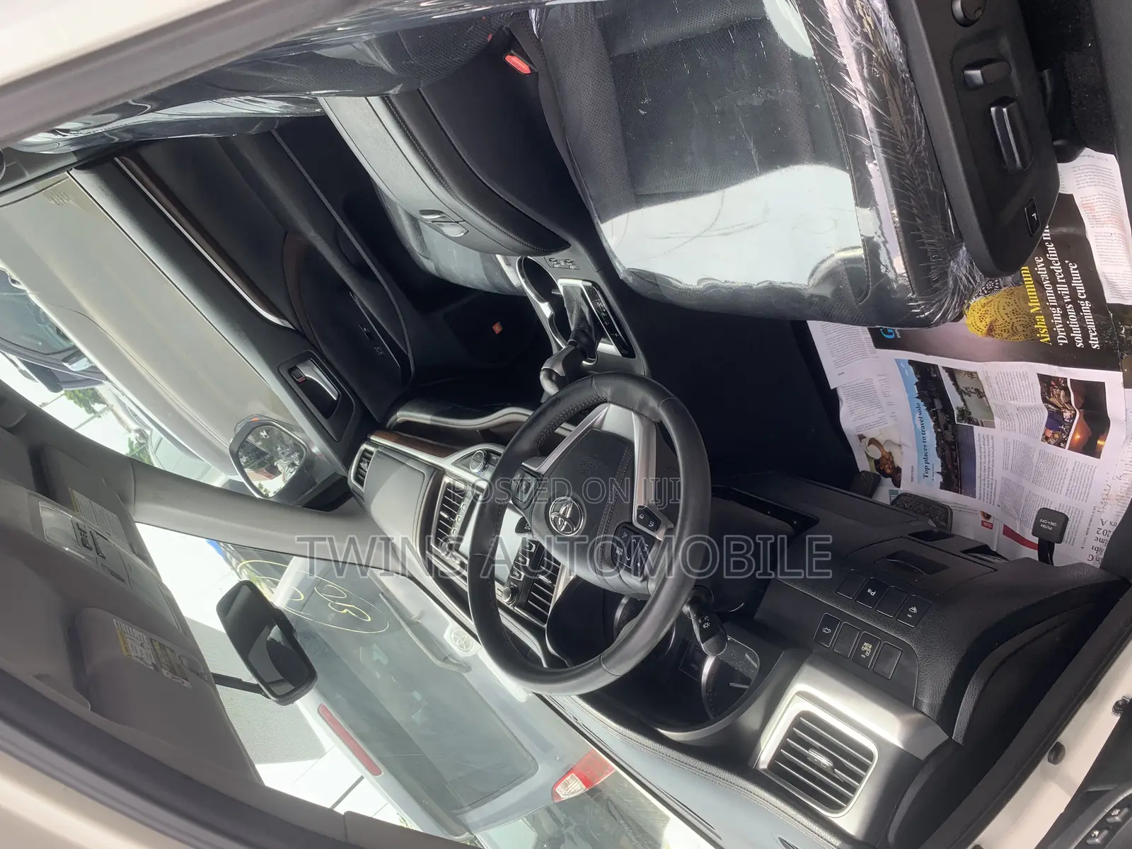 Toyota Highlander Limited 4dr SUV AWD (3.5L 6cyl 6A) 2015 White