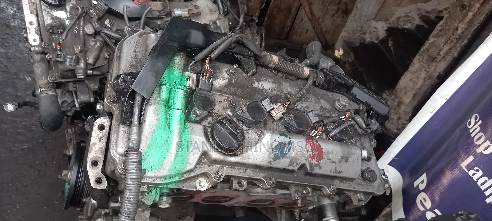2ar Engine for Toyota Camry 2012 Model 4plugs