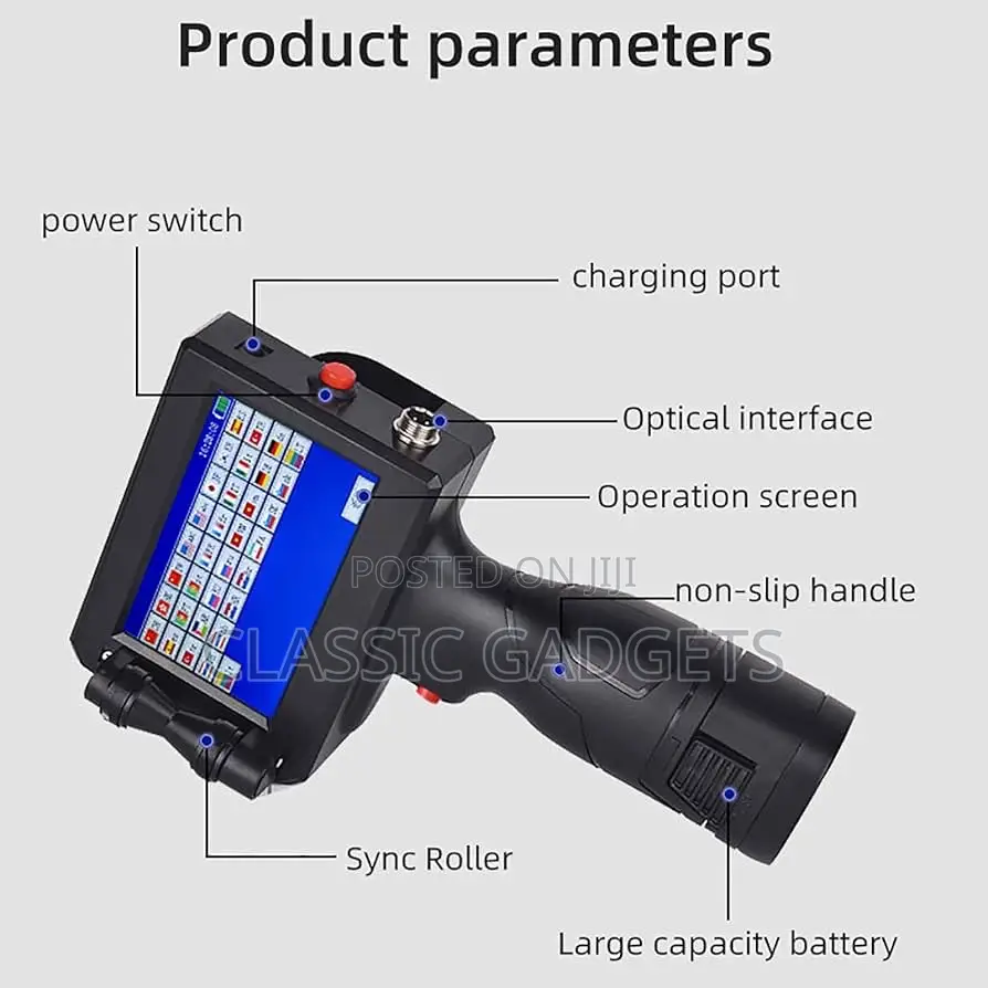 Intelligent Inkjet Printer for Barcode/Label/Logo/Qr/Date