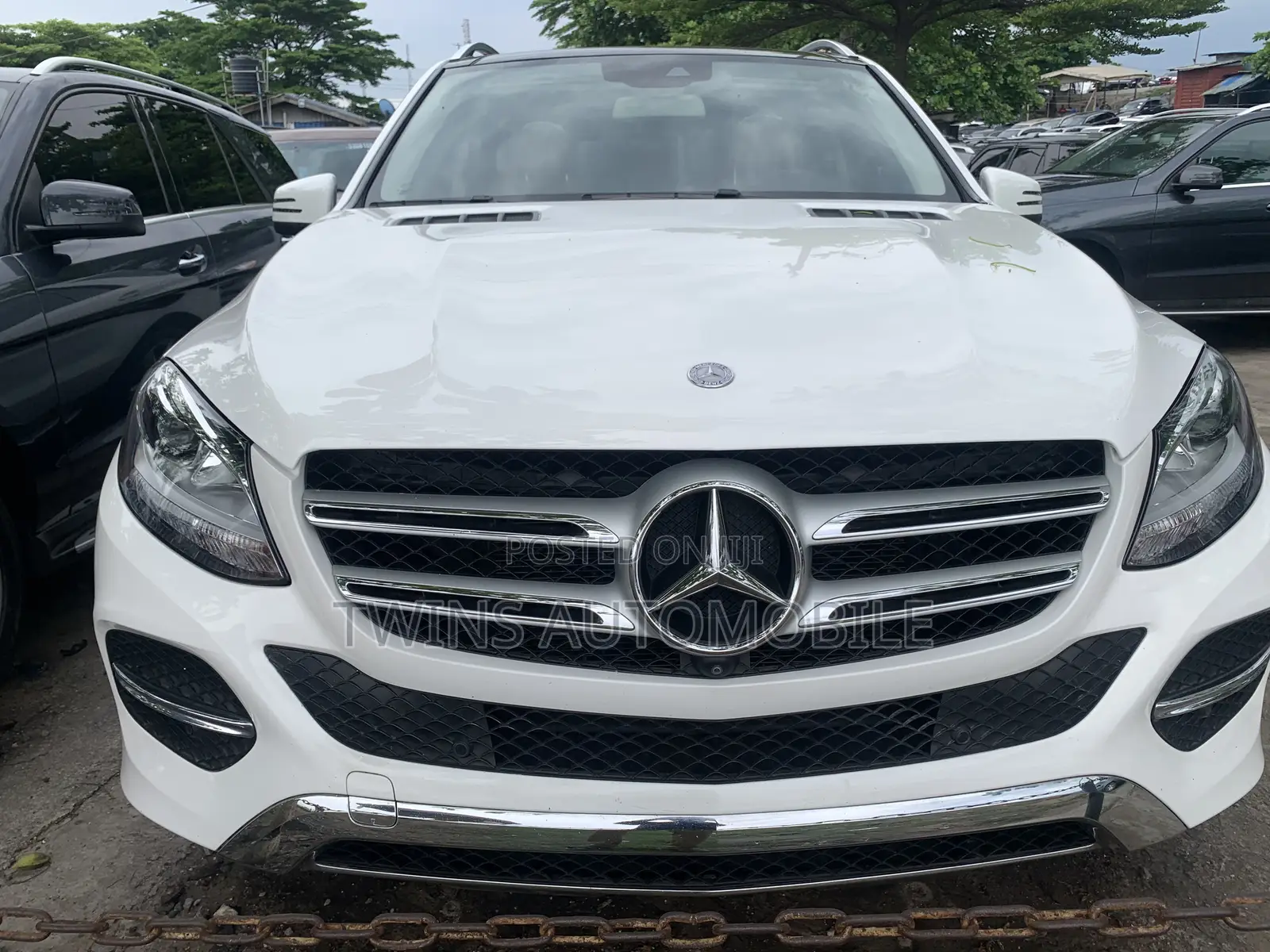 Mercedes-Benz GLE-Class GLE 350d 4MATIC 2017 White