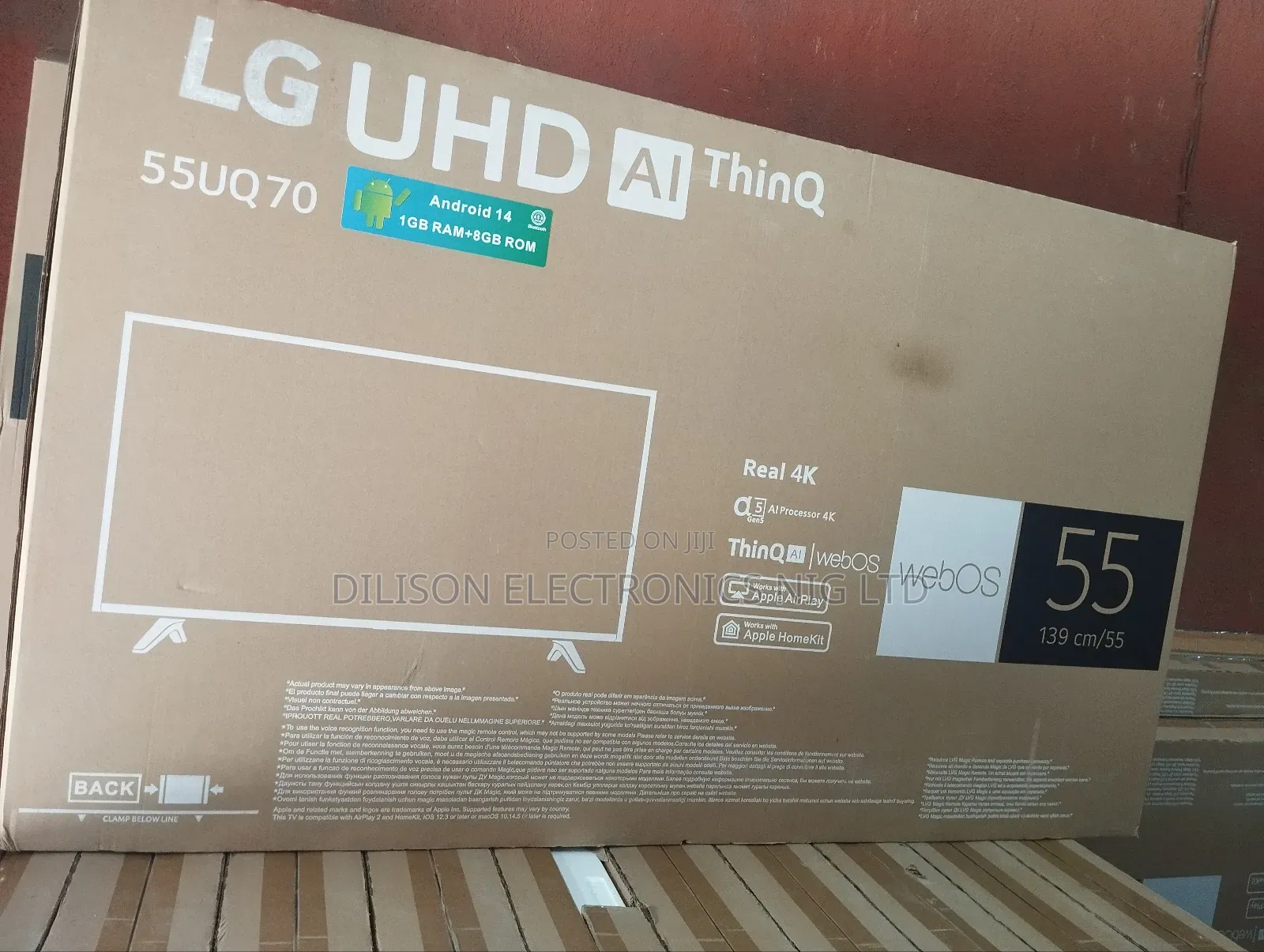 Brand Lg 55" Ultra Slim Smart Television