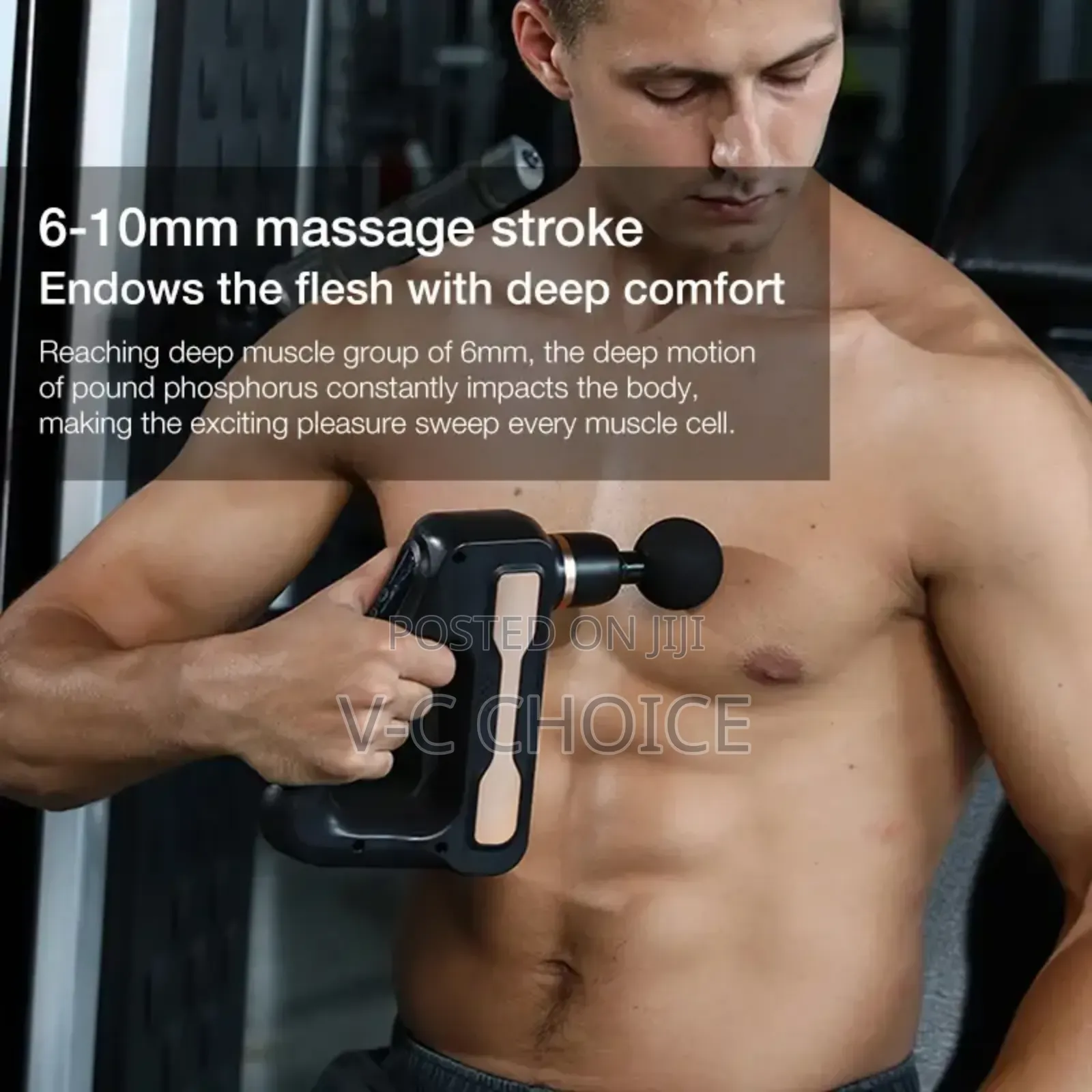 Electric Fascia Gun 32 Level Body Deep Tissue Muscle Massage