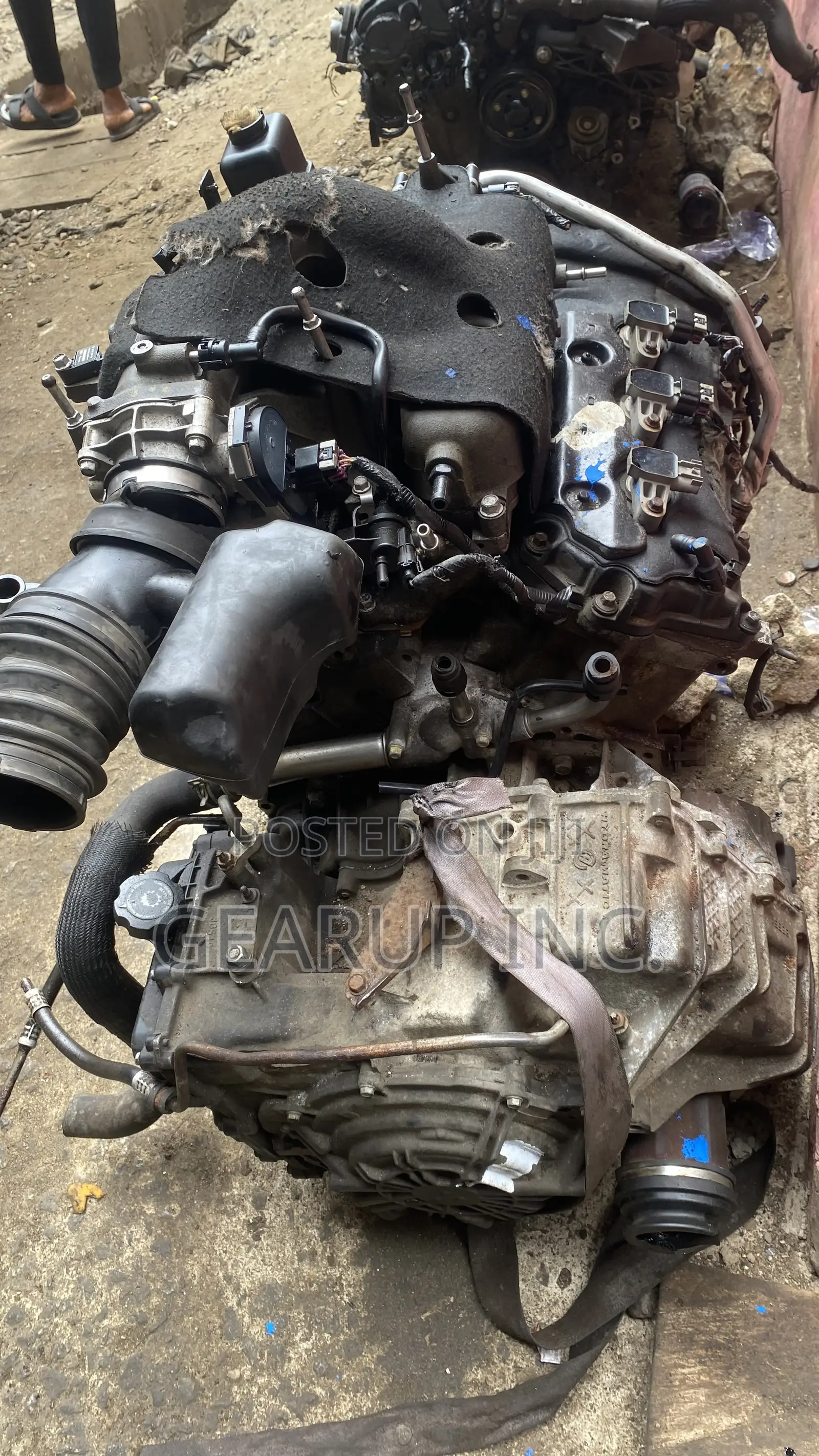 Engine and Gearbox GMC Acadia 3.6l V6