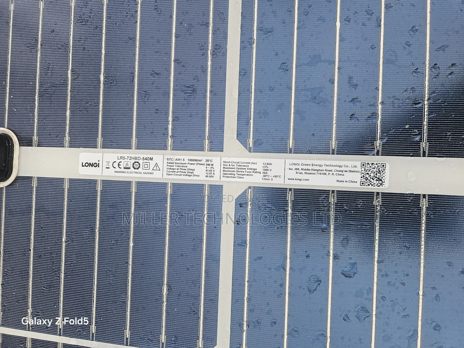 Original Longi Solar Panel 550w Available In Bulk