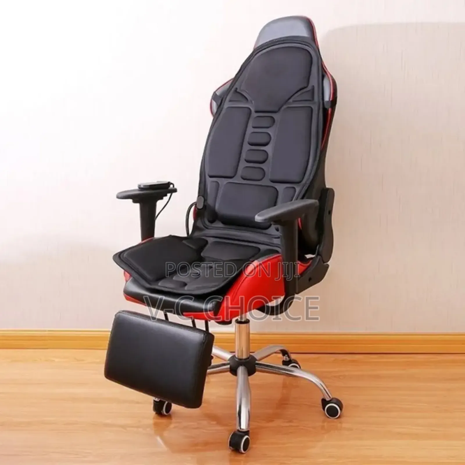Car Electric Massage Chair ' Heating Vibrating Back Massager