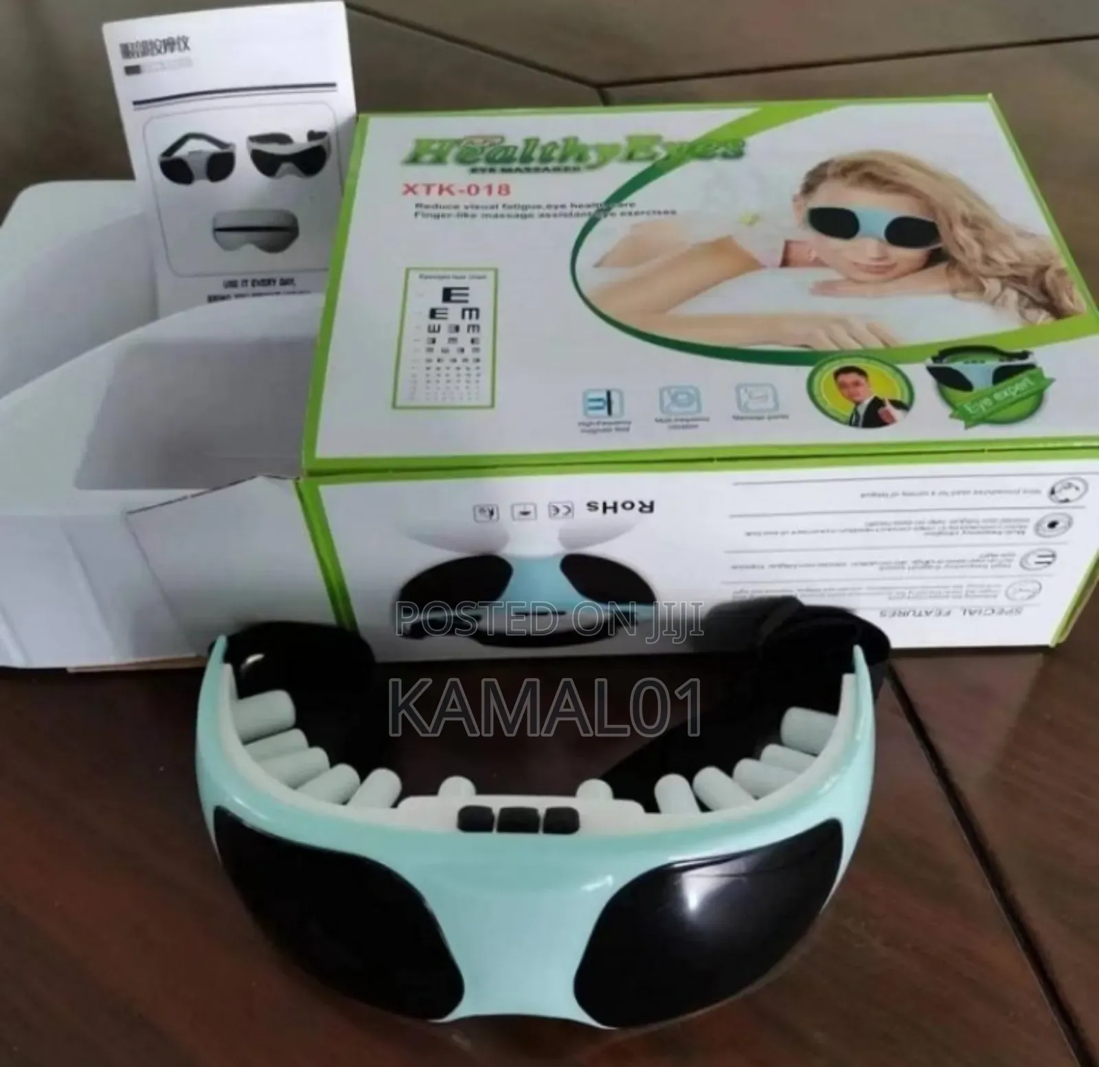 Eye Massager Magnetic Vibration for Eyes Relaxation