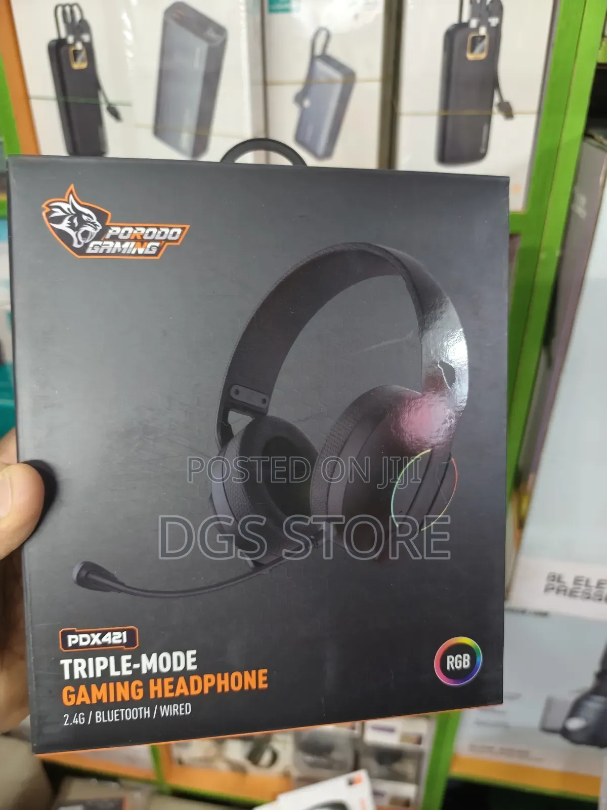 Porodo Pdx421 Triple Mode Gaming Headphone