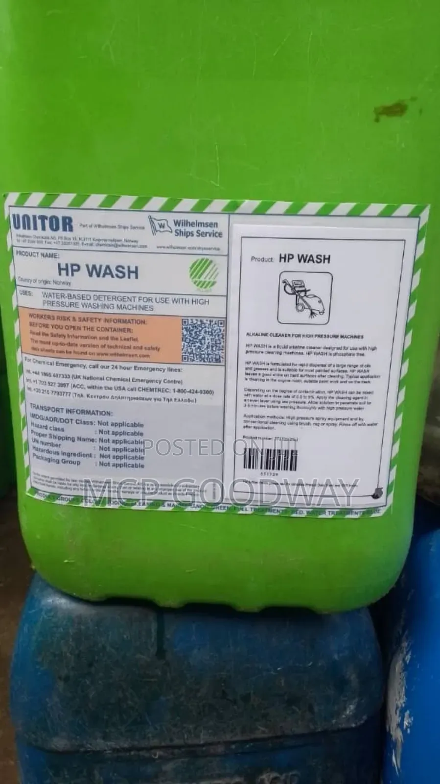 Unitor Hp Wash