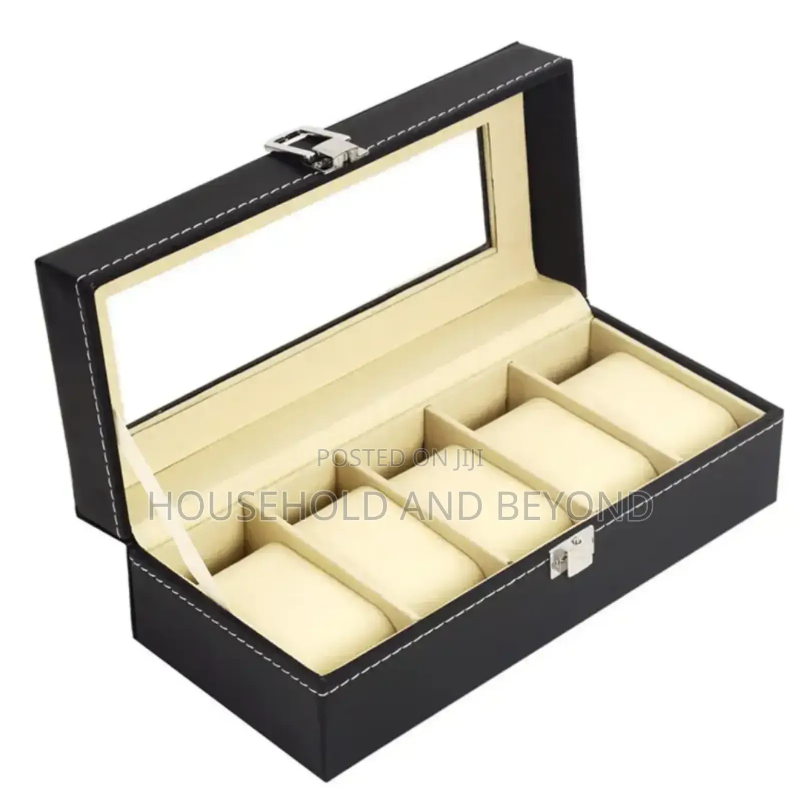 6 Sets Wrist Watch Display Storage Box Holder/Organiser
