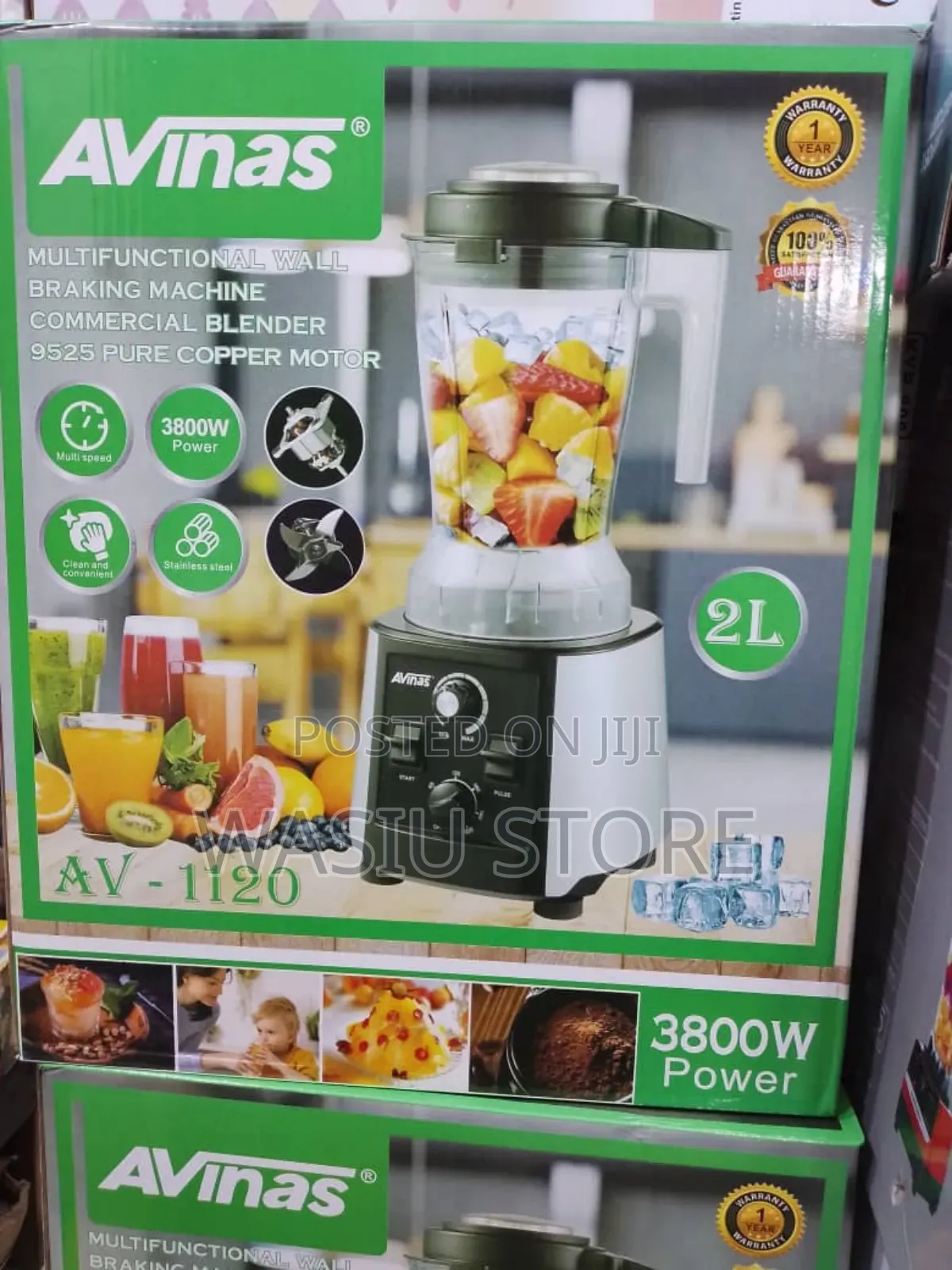Avinas Av-1120 2l Multifunctional Commercial Blender
